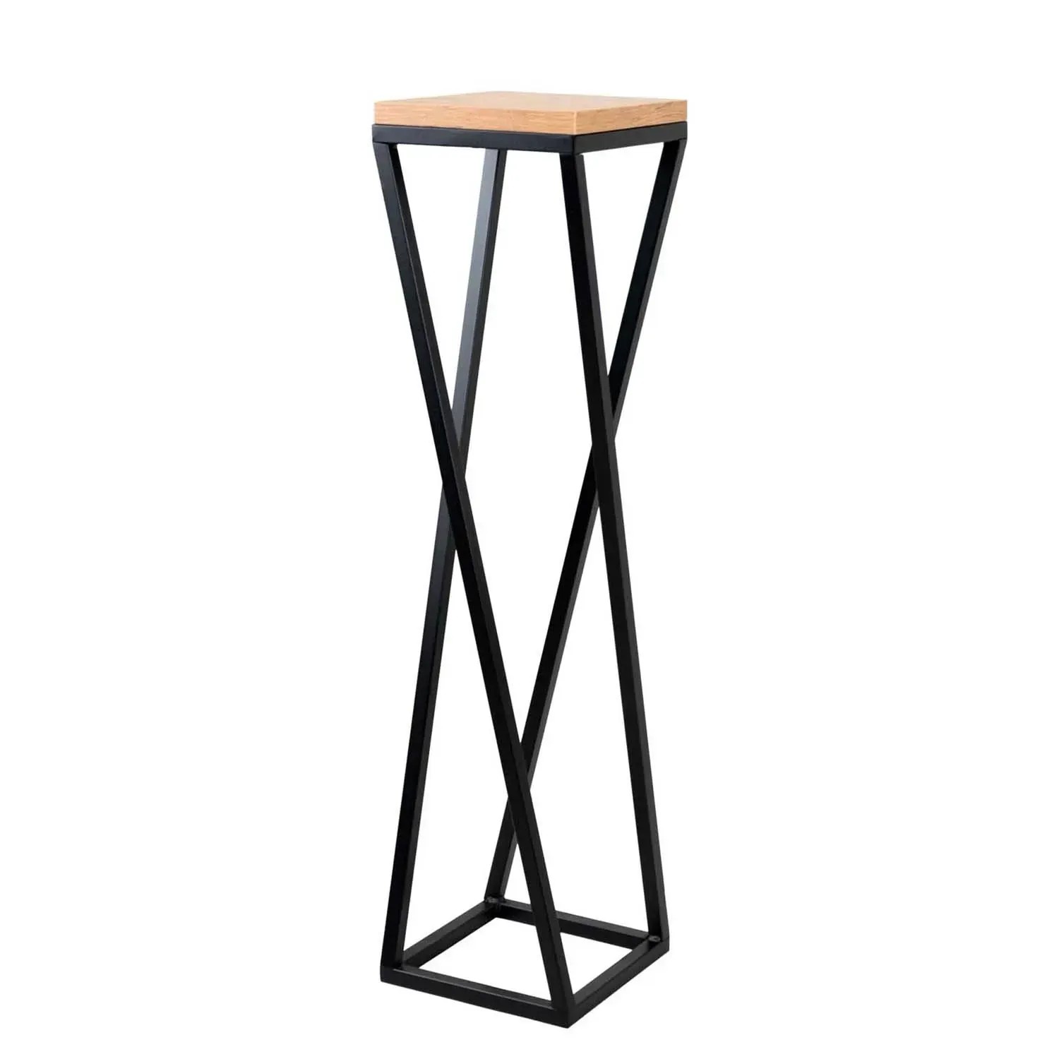 Direct H&G Kwietnik Lescar M Black Oak - 19 x 19 x 77 cm
