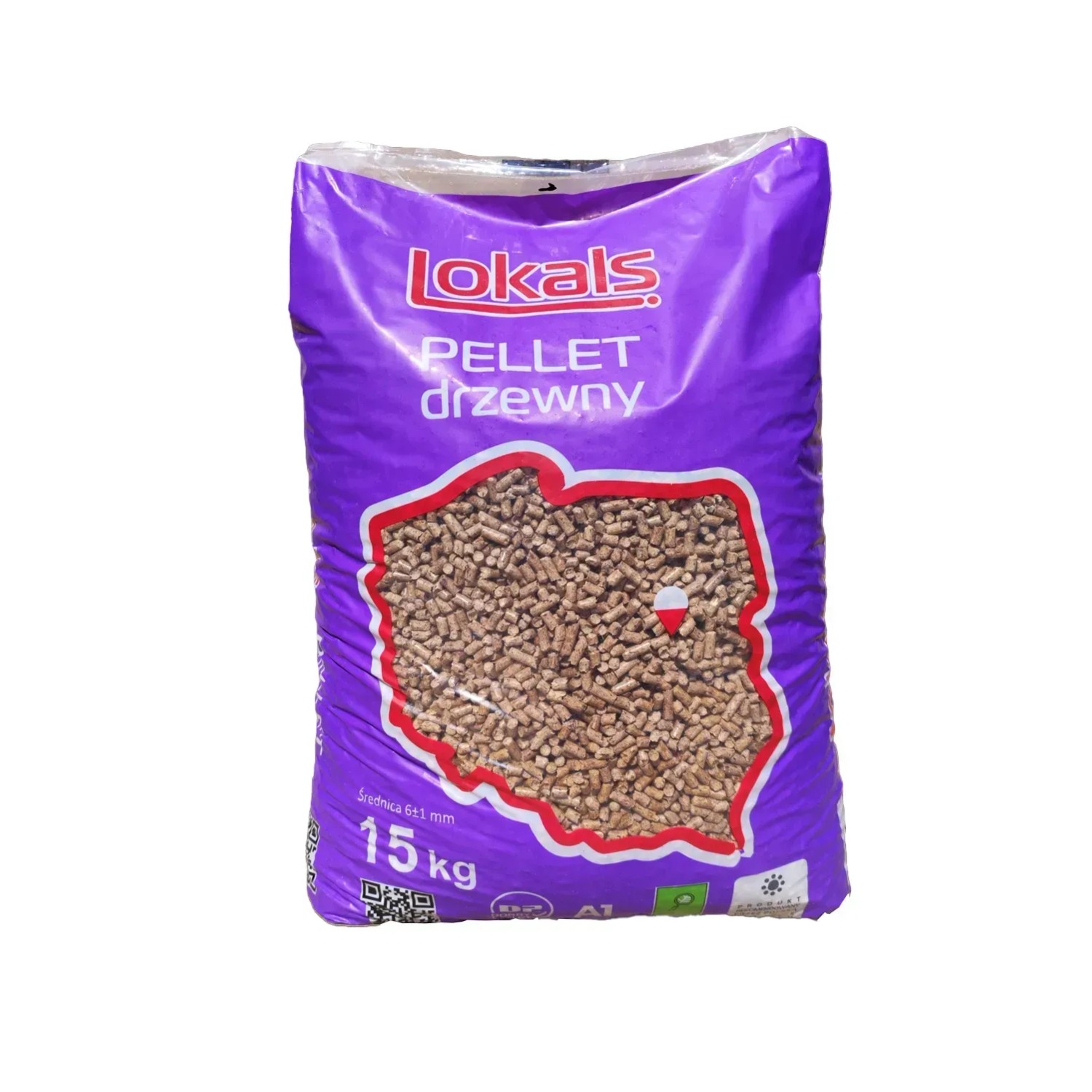 Pellet drzewny BIO DP-14 15 kg