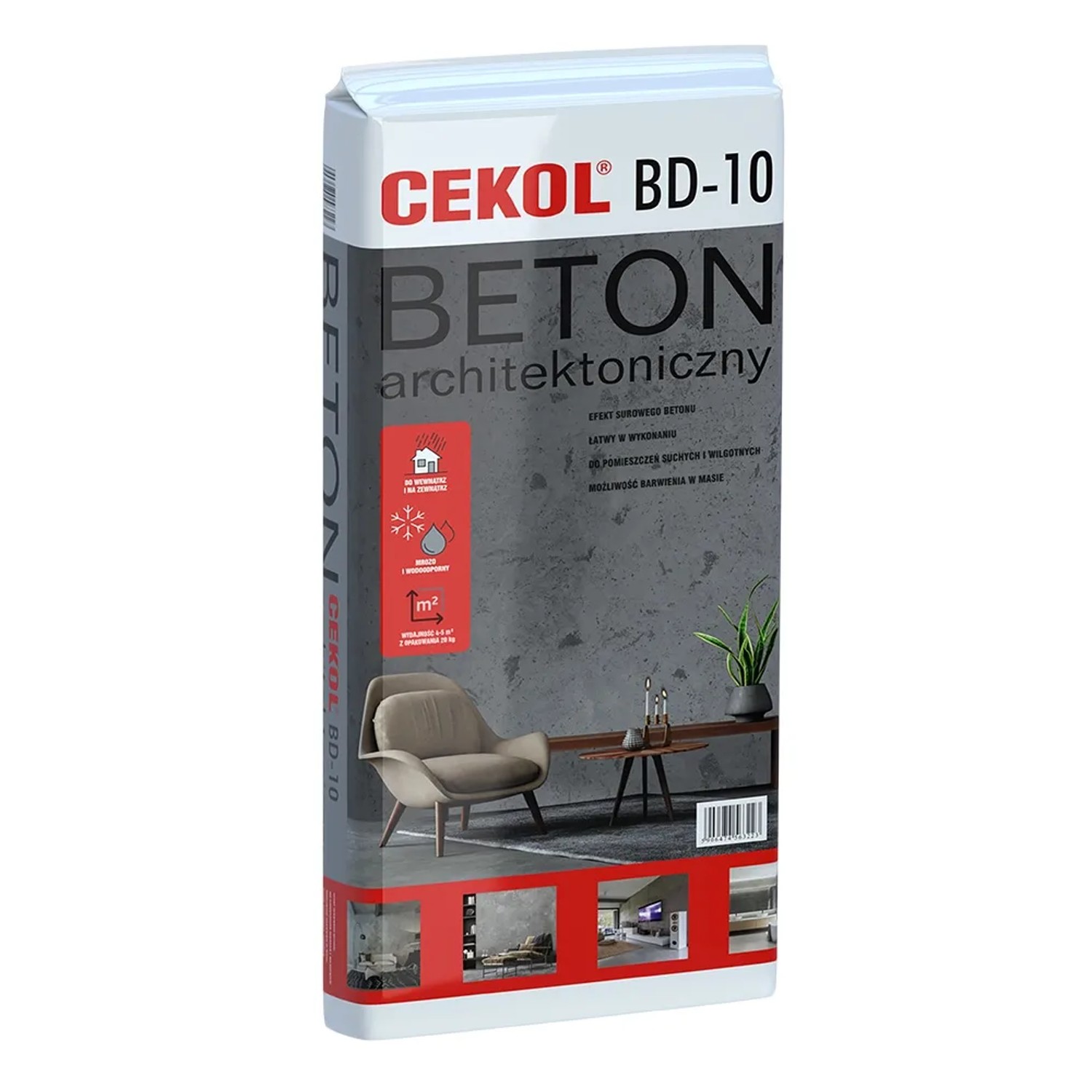 Cekol Beton architektoniczny BD-10 w worku 20 kg