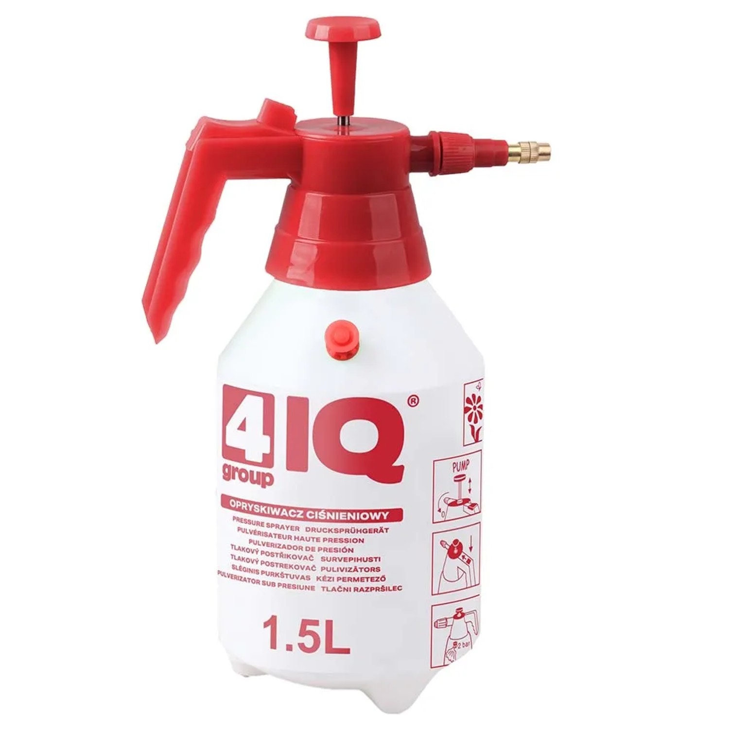 Opryskiwacz ciśnieniowy ręczny - 1,5 l