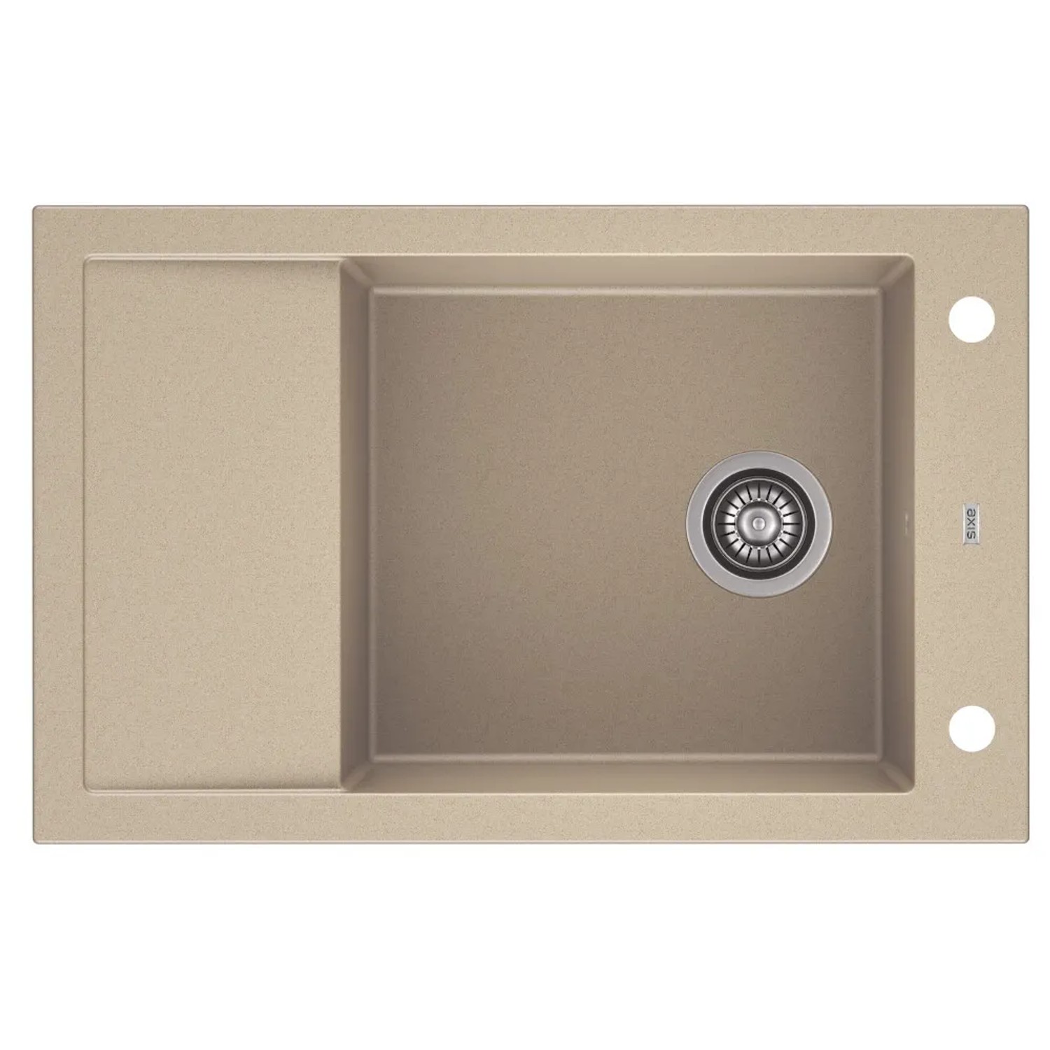 Zlewozmywak A-Point 4 1-kom. beż 78x50 cm