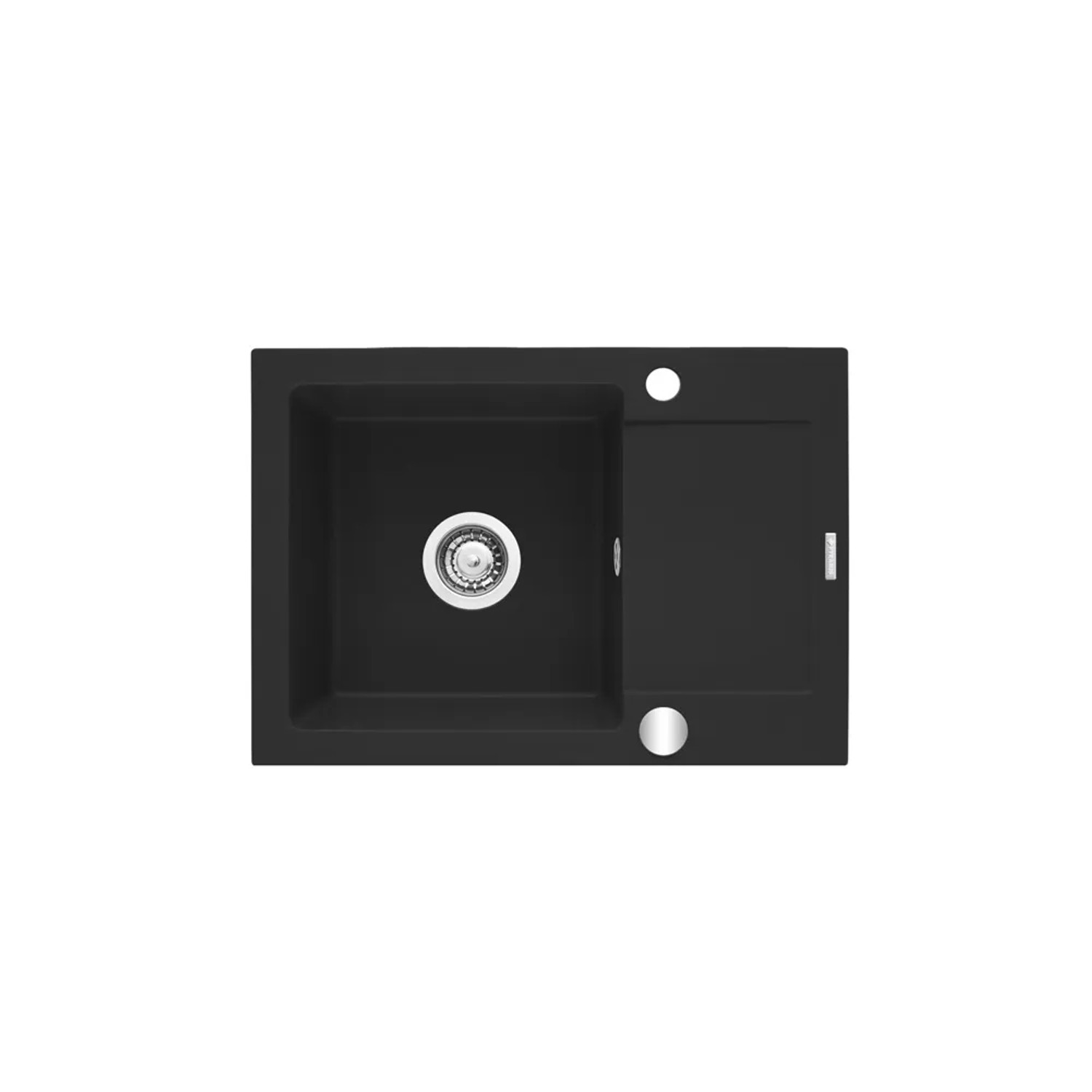 Pyramis Zlewozmywak Tasos 1-kom. volcano 68x44 cm