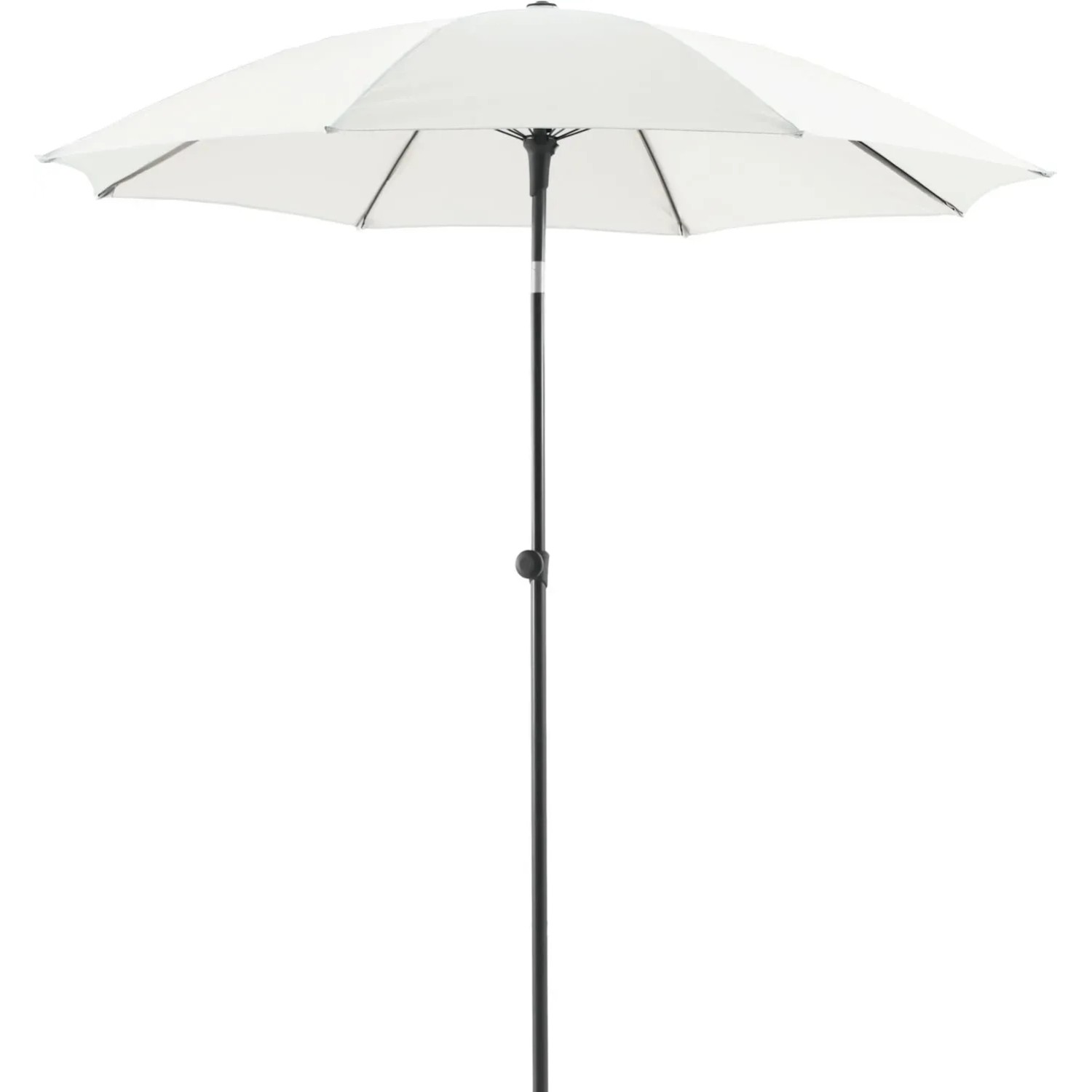 Parasol ogrodowy HERMOSA ecru - śr. 200 cm