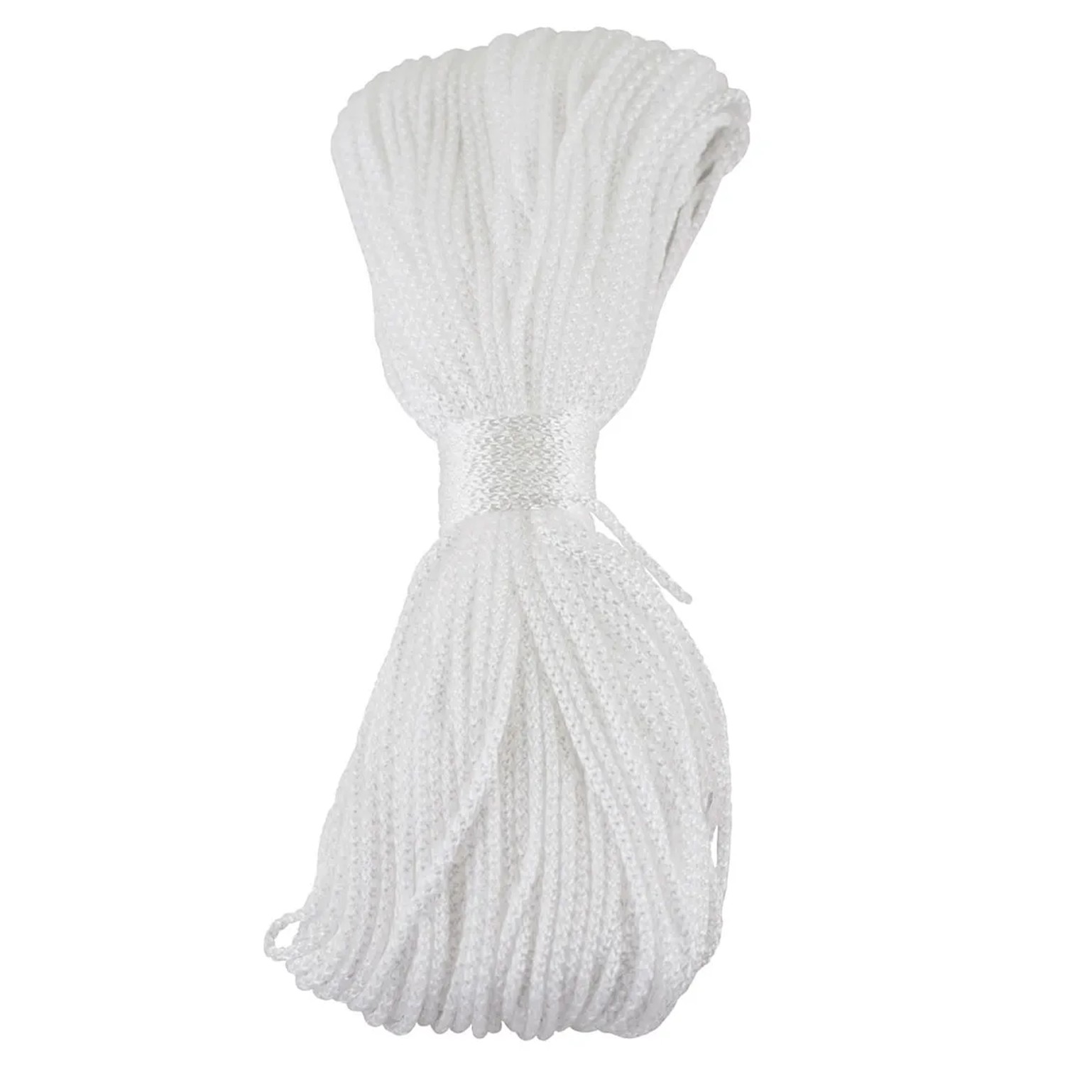 Sepio Sznurek do suszarki pleciony 42 m biały