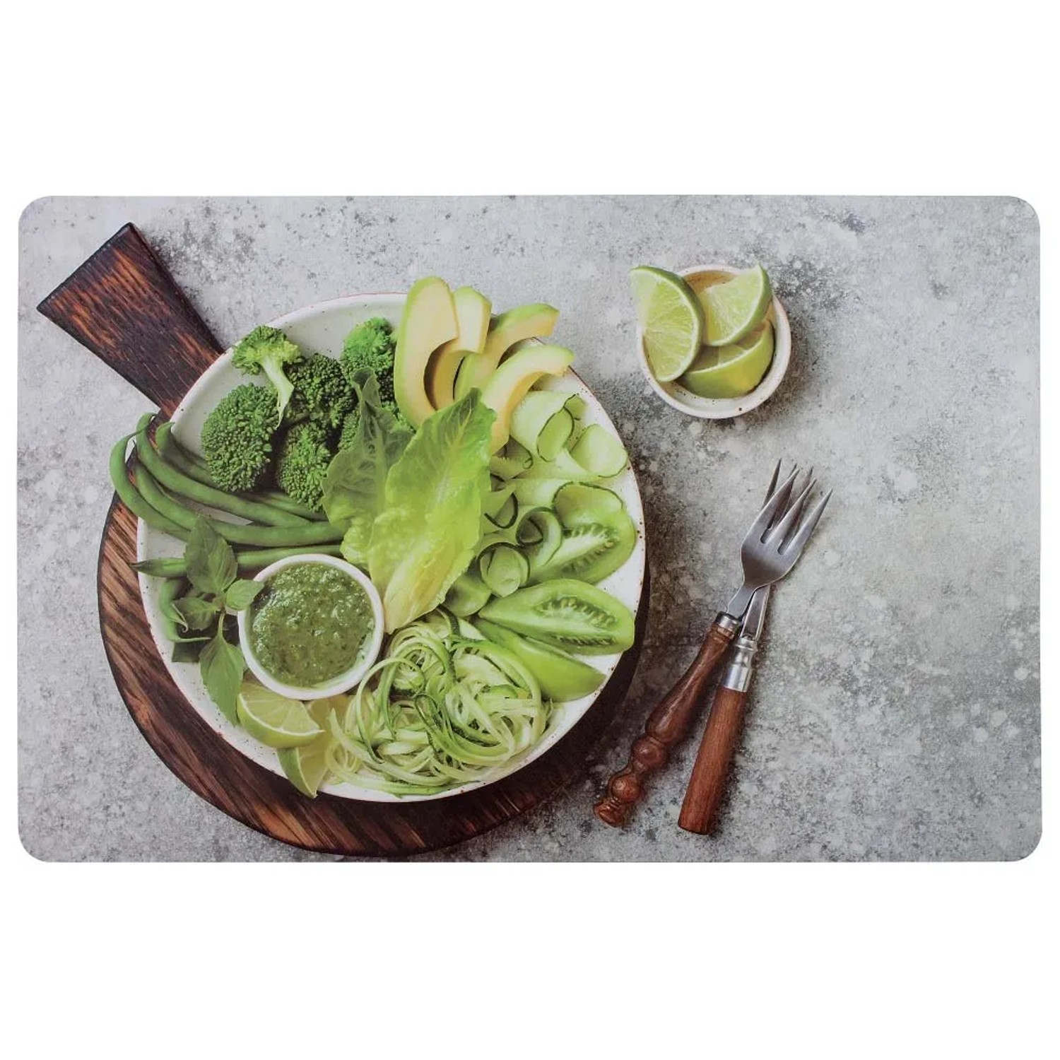 Podkładka GREENS zielona 28,5 cm x 43,5 cm