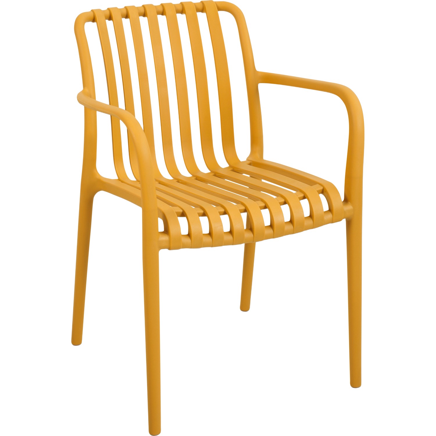 Krzesło ogrodowe MERRYDALE żółte