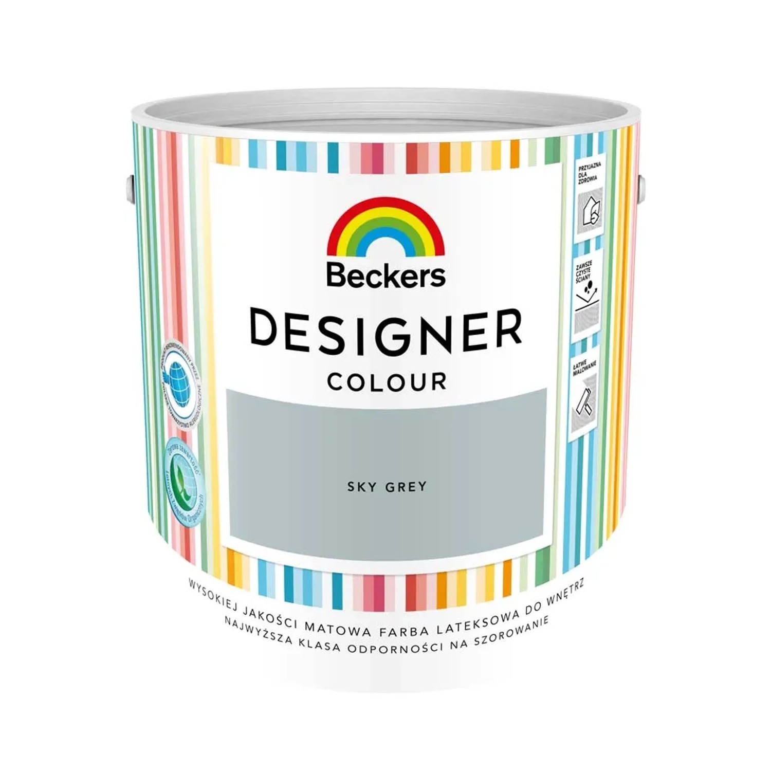 Farba lateksowa Beckers Designer sky grey 2,5 l