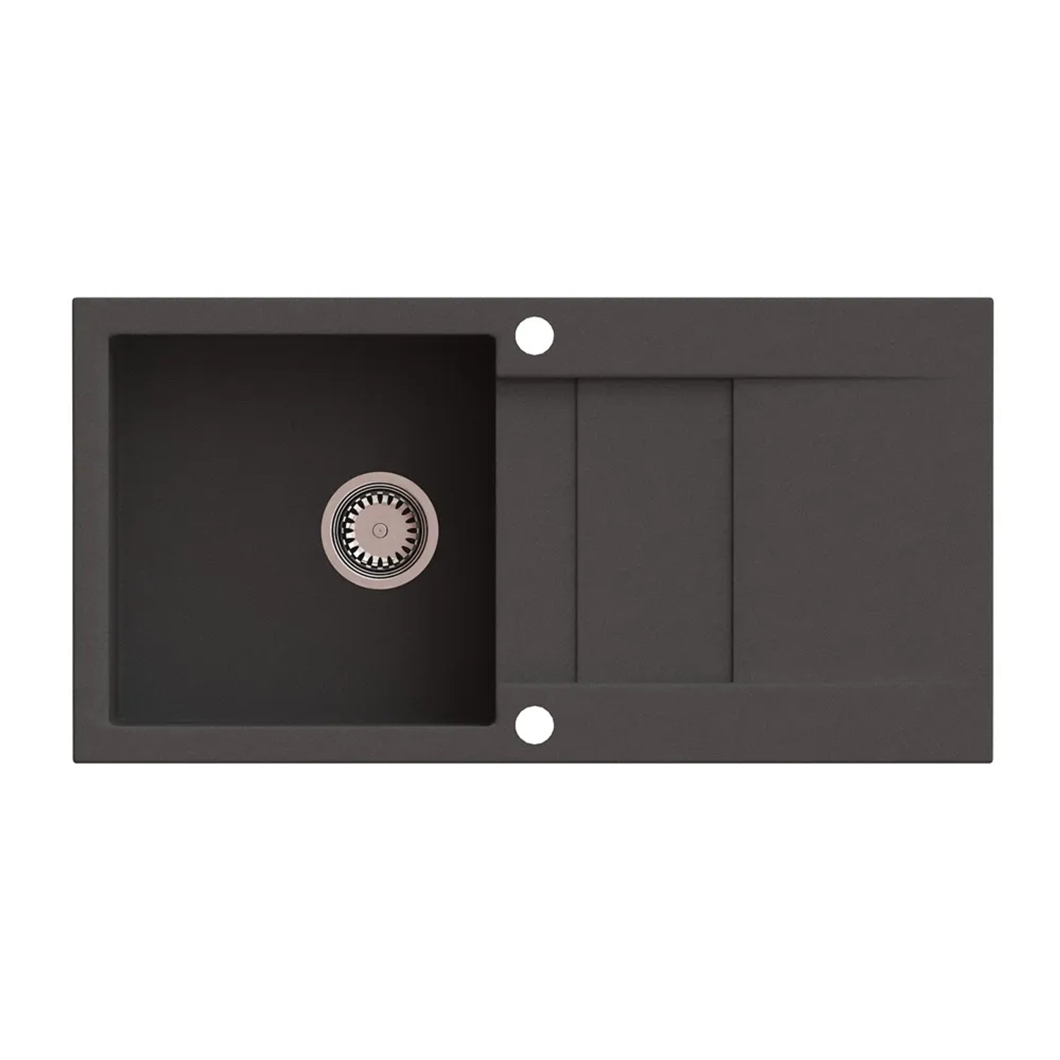 Zlewozmywak Cascada 4 1-kom. moonlight grey 86x43 cm