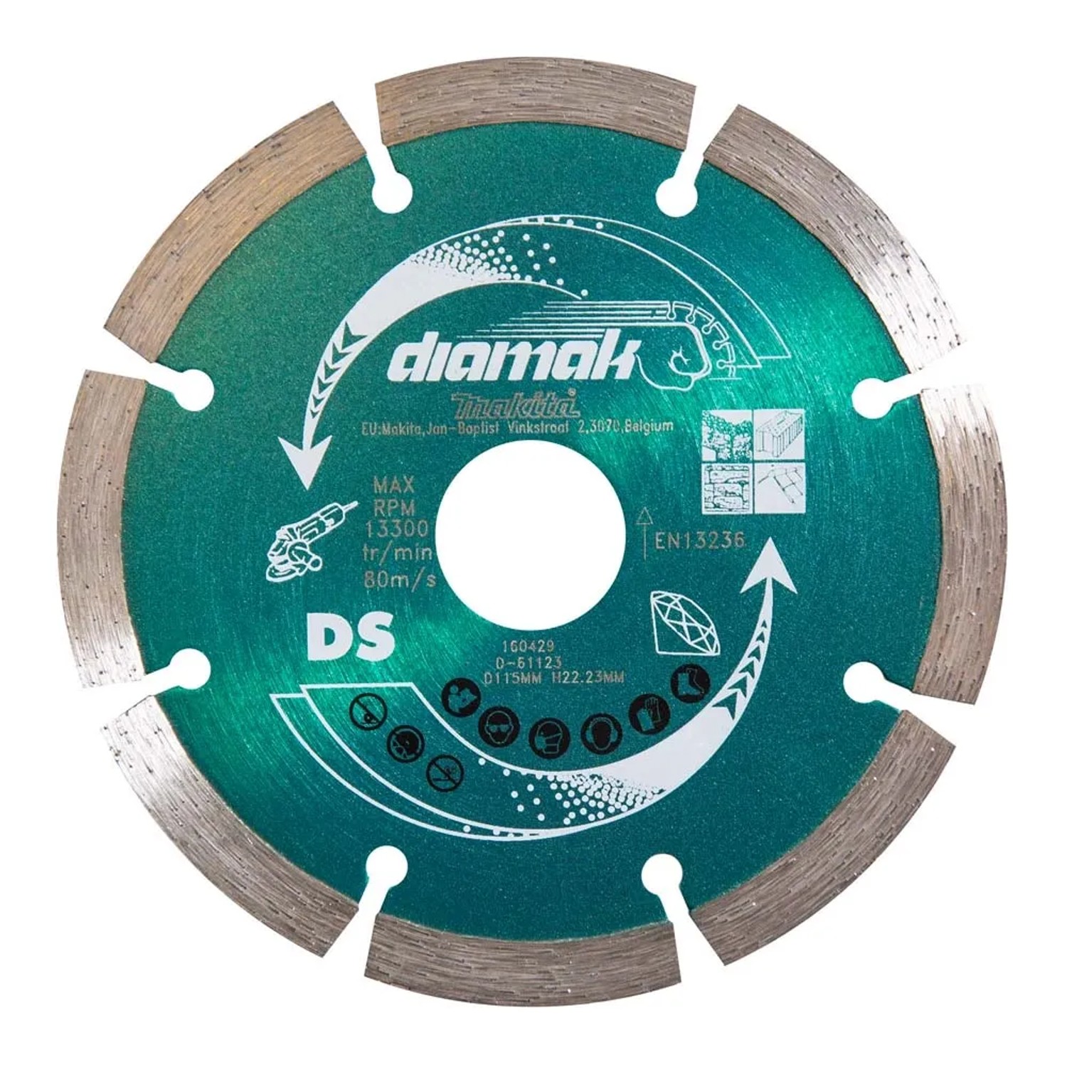 Makita Tarcza diamentowa segmentowa 115 mm
