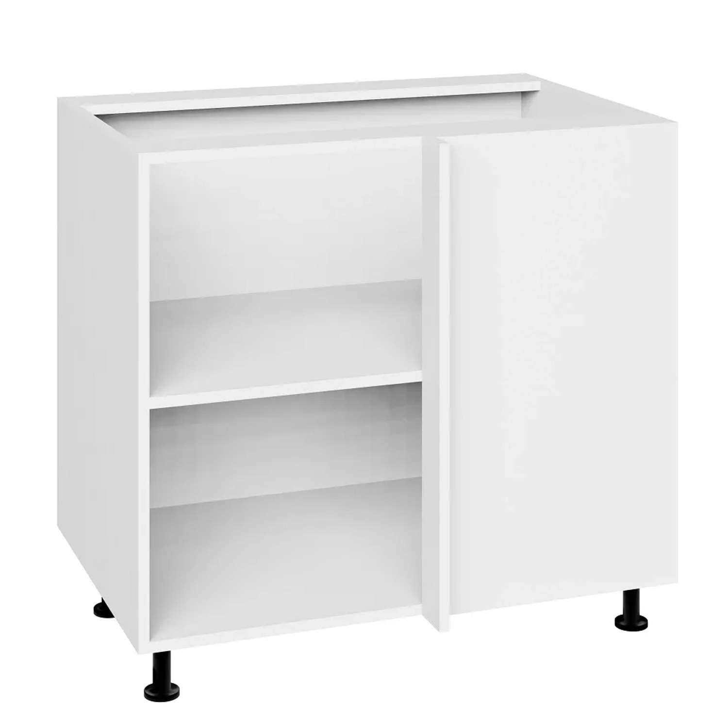 Korpus dolny narożny 85 cm biały mat