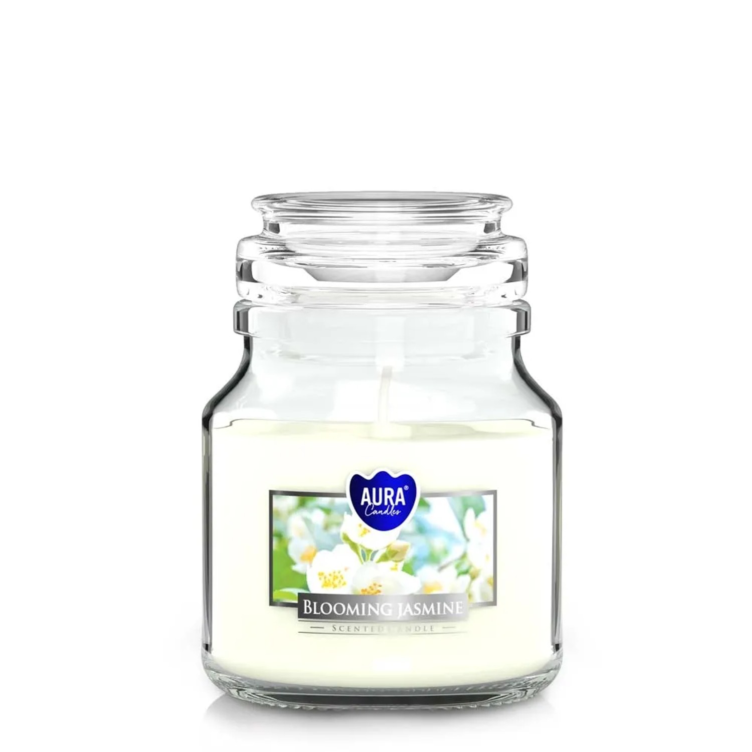 Świeca w słoiku kwitnący jaśmin 7x9,9cm