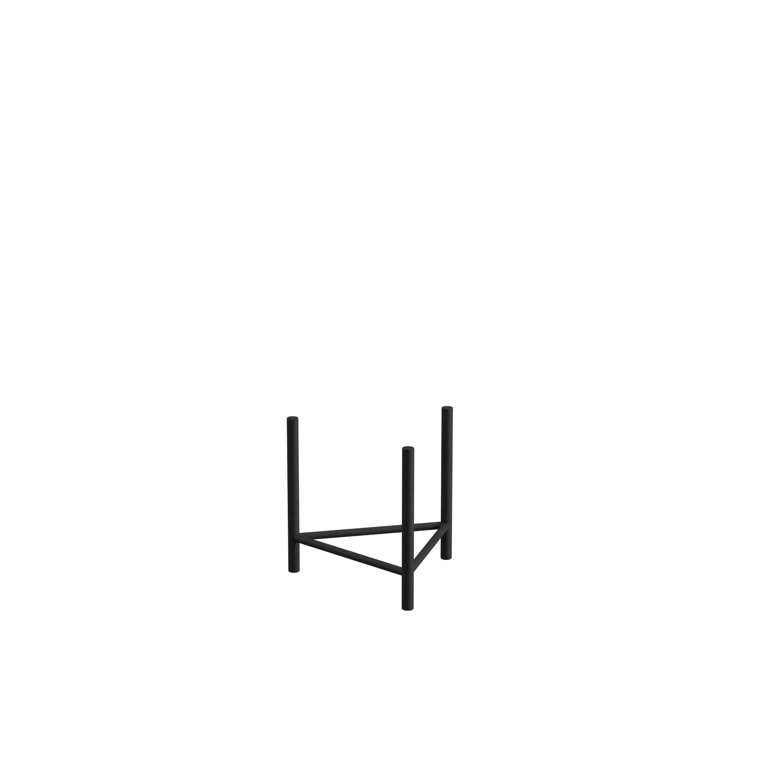 Stojak na donice Dijon L Black - 22 x 25 cm