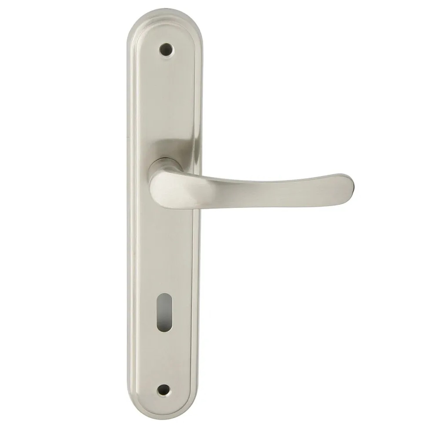 Domino Klamka Nova szyld na klucz nikiel