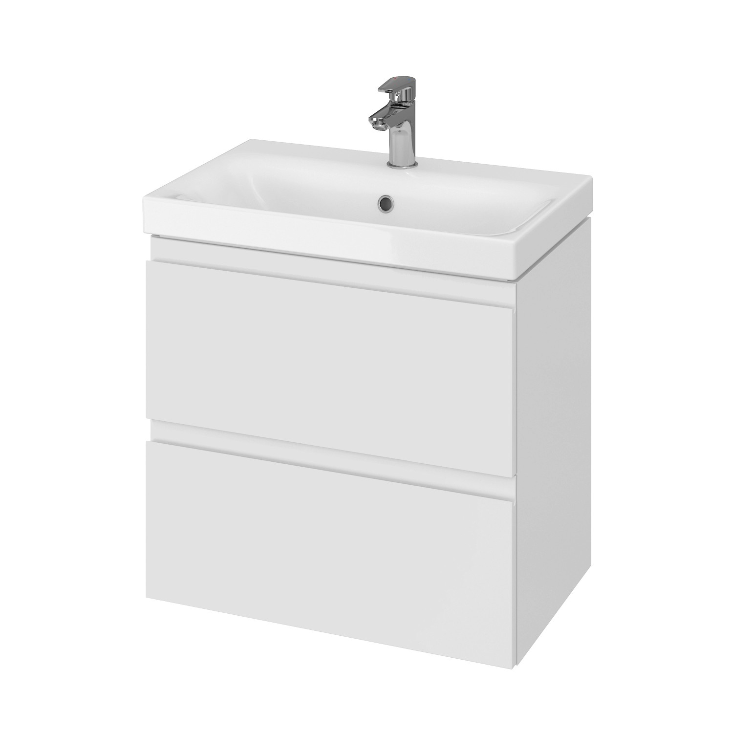 Cersanit Zestaw Szafka Z Umywalką Moduo Slim Biały 60