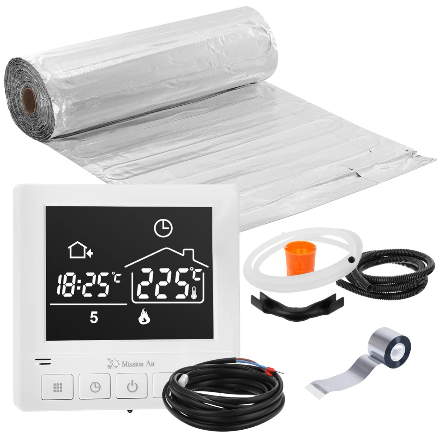 Mission Air Zestaw pod panele Mal 160 +Taurus White 8m2