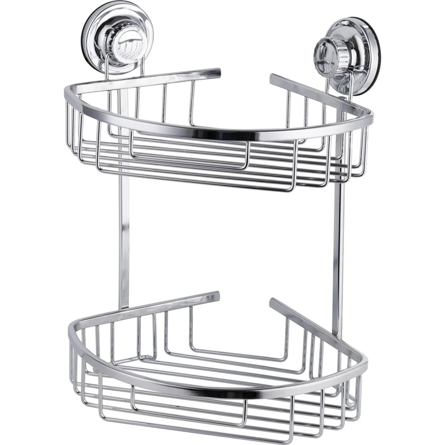 BALIV Koszyk łazienkowy DKE2-4521 chrom 2 półki