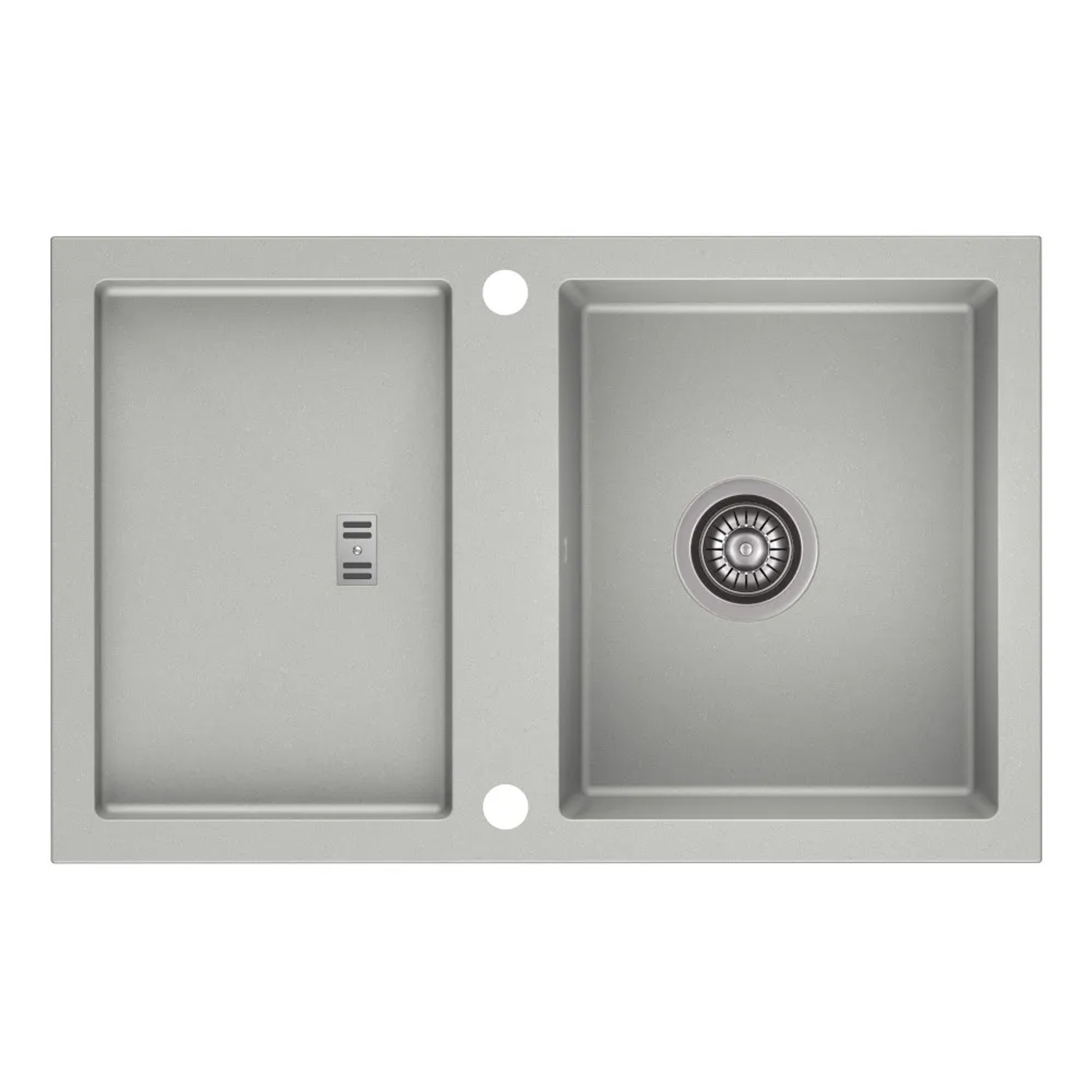 Zlewozmywak Slide 4 1-kom. szary 79x50 cm