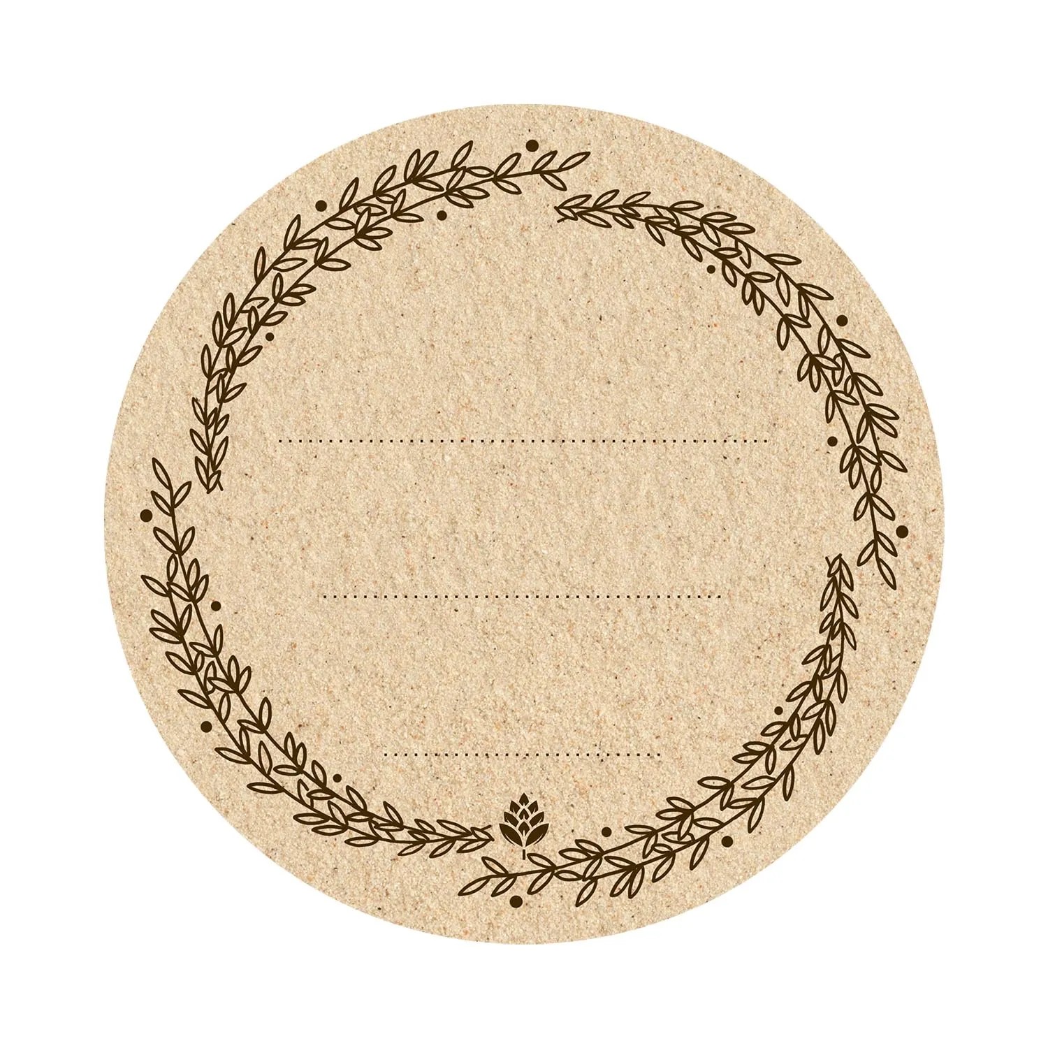 Etykiety okrągłe fi 66,5mm na zakrętki/słoiki - 20 szt.