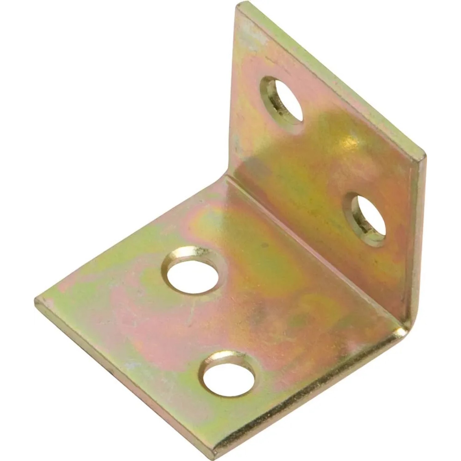 Kątownik szeroki 30 mm x 30 mm x 30 mm ocynkowany na żółto