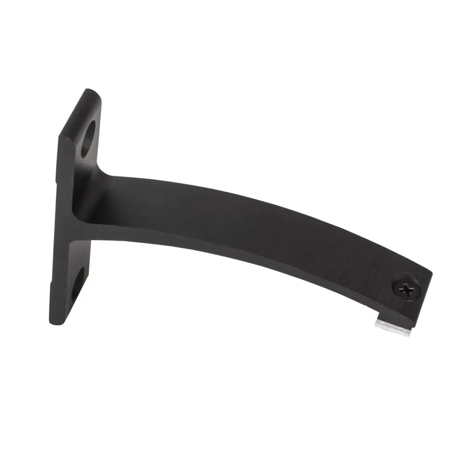 Kowalski Wspornik pojedynczy aluminiowy czarny 10 cm