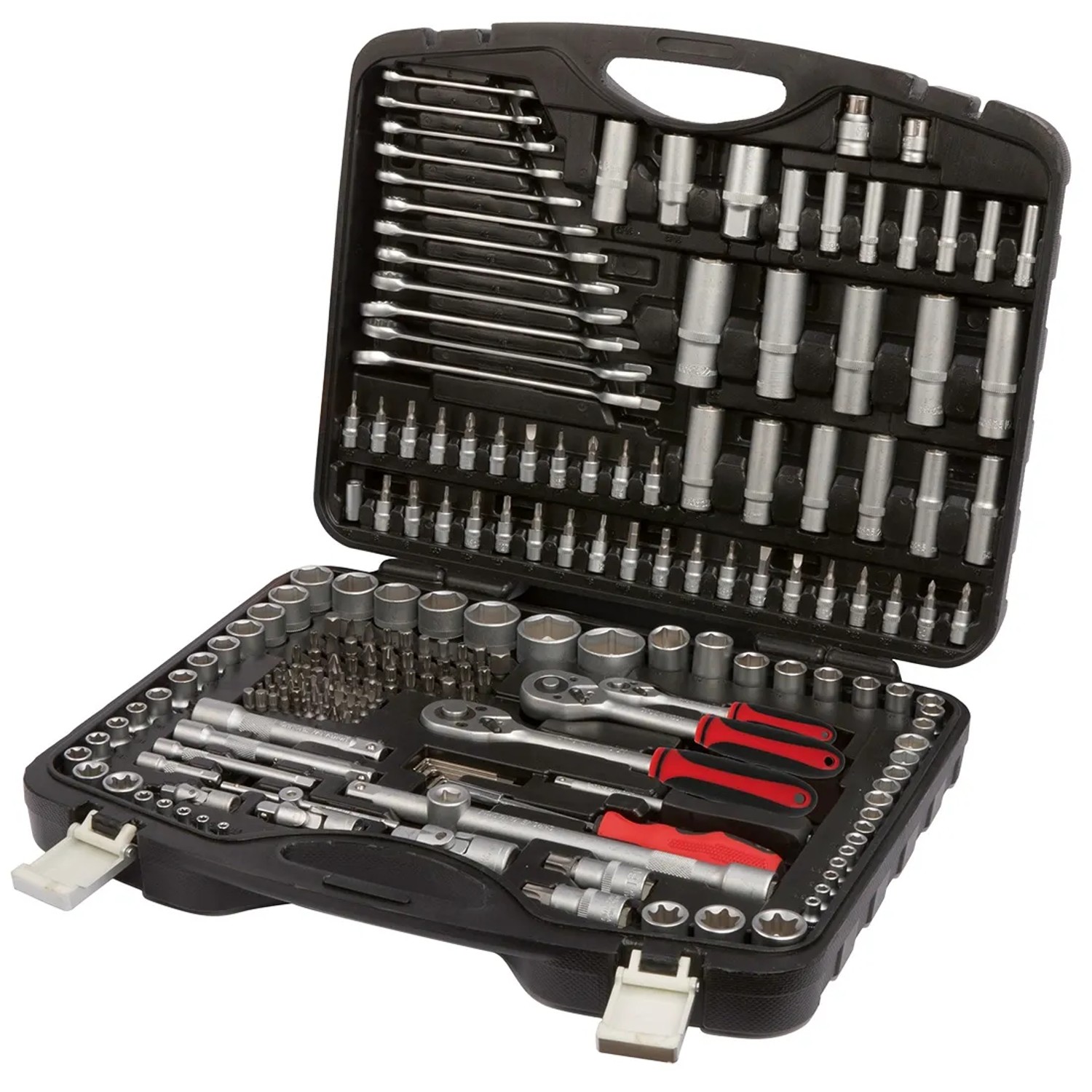 Zestaw nasadek i bitów z grzechotkami 216 szt