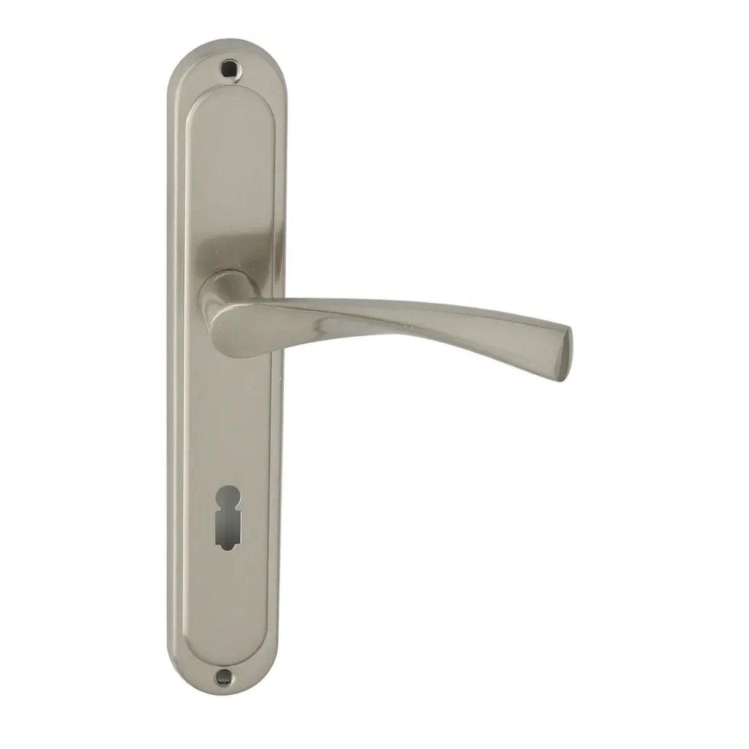 Domino Klamka Romana szyld na klucz nikiel