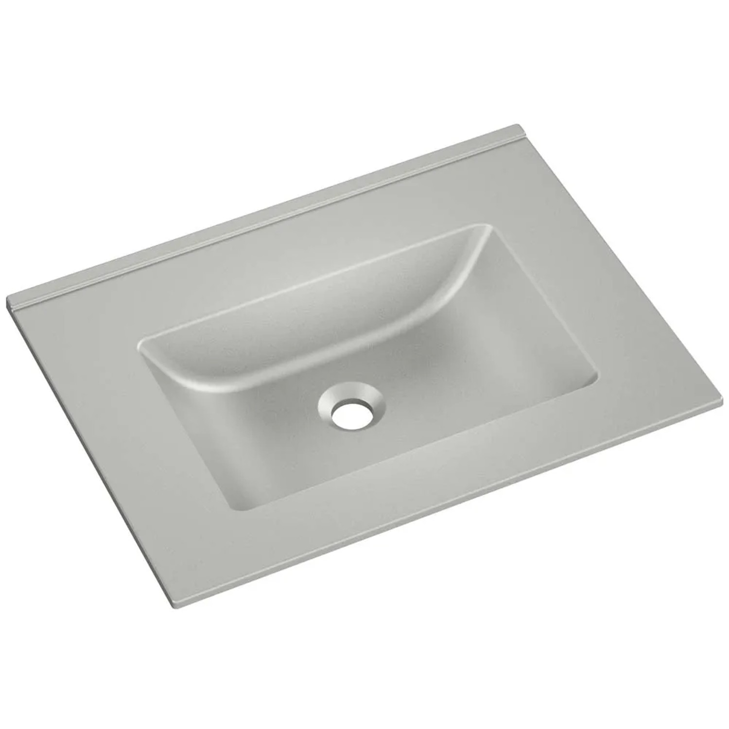 Axis Umywalka KORNAT 61 meblowa granitowa szara