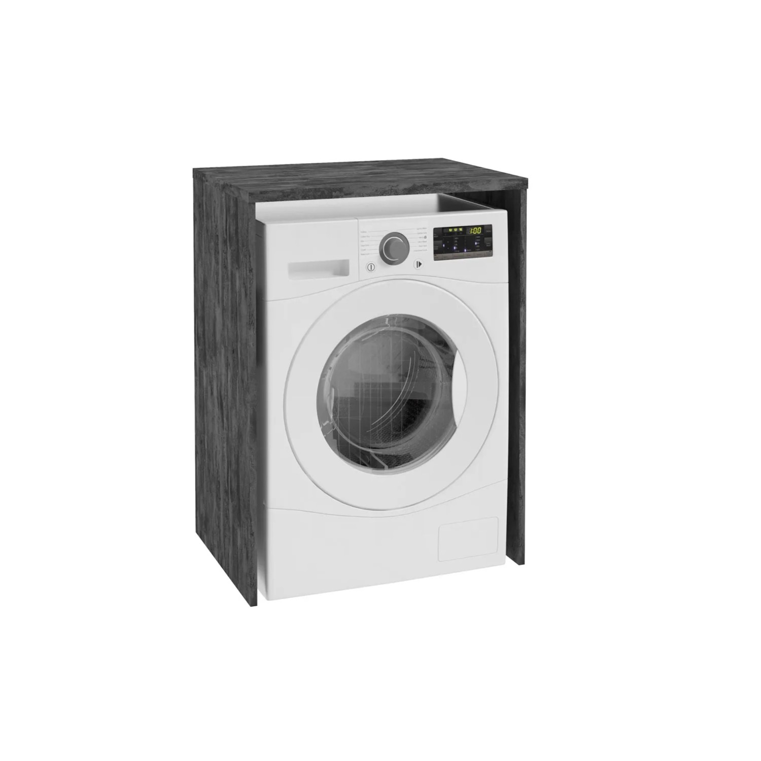 Defra Obudowa Metro na pralkę 50 czarny beton