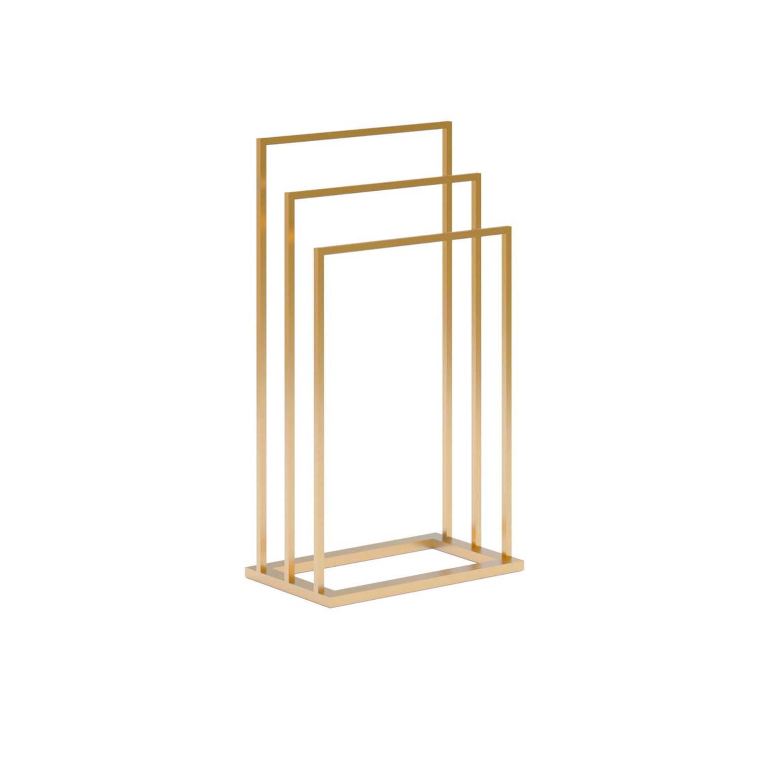 Wieszak na ręczniki Claes II Gold 60x30x90