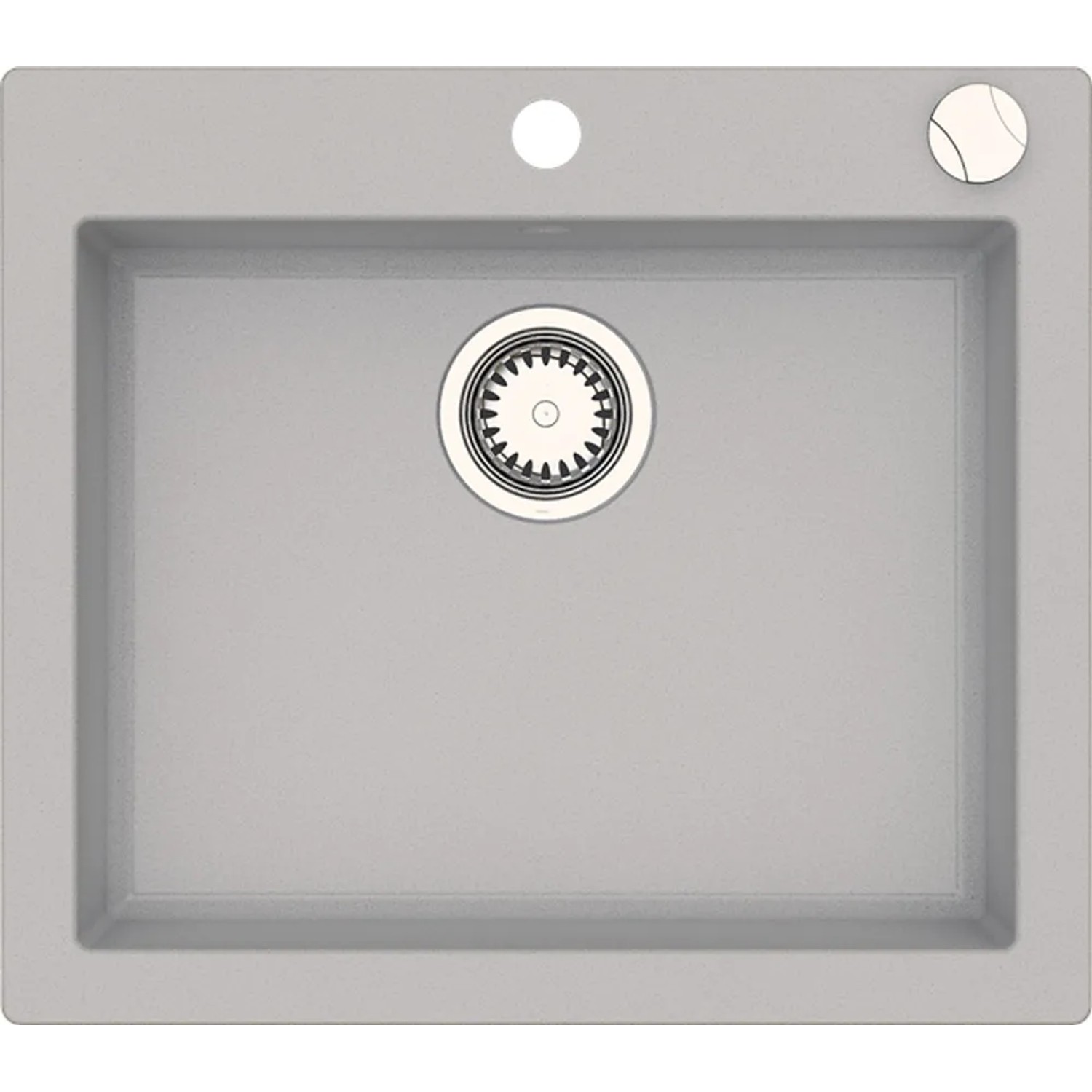 Zlewozmywak Mojito 6 1-kom. szary 57x50 cm