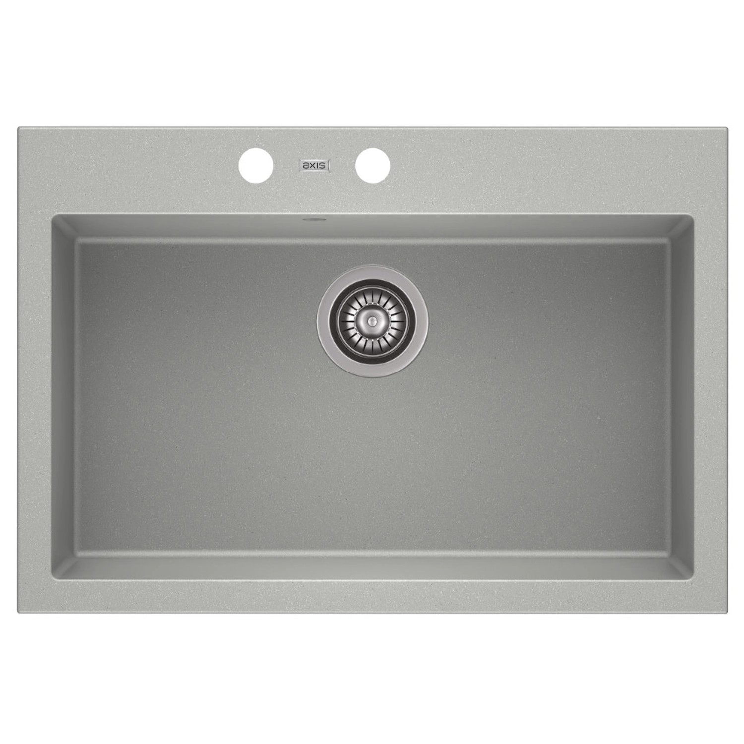 Zlewozmywak A-Point 6 1-kom. szary 73x50 cm