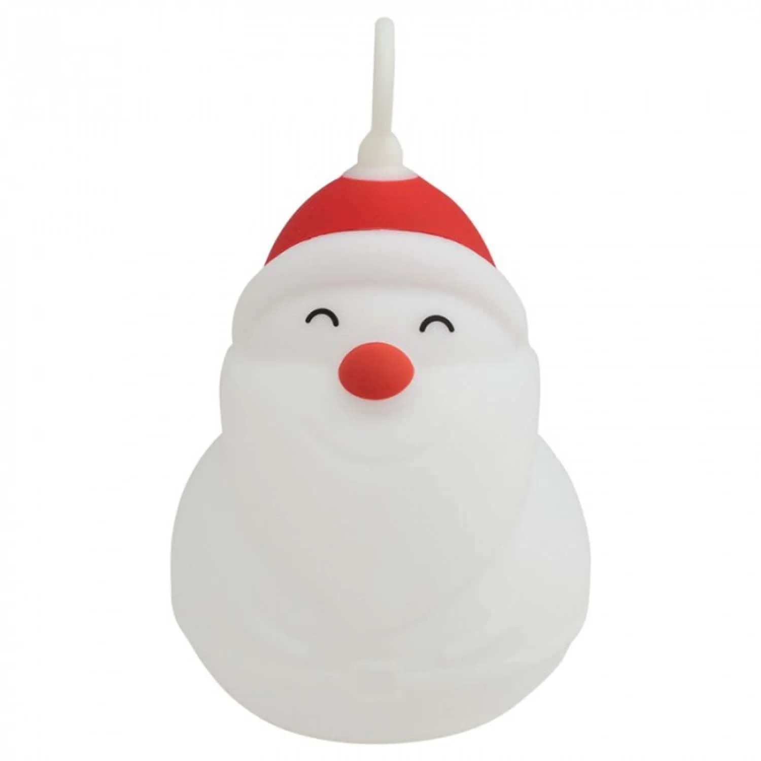 Mary's Lampka nocna LED MIKOŁAJ 1W 3000K+RGB biała