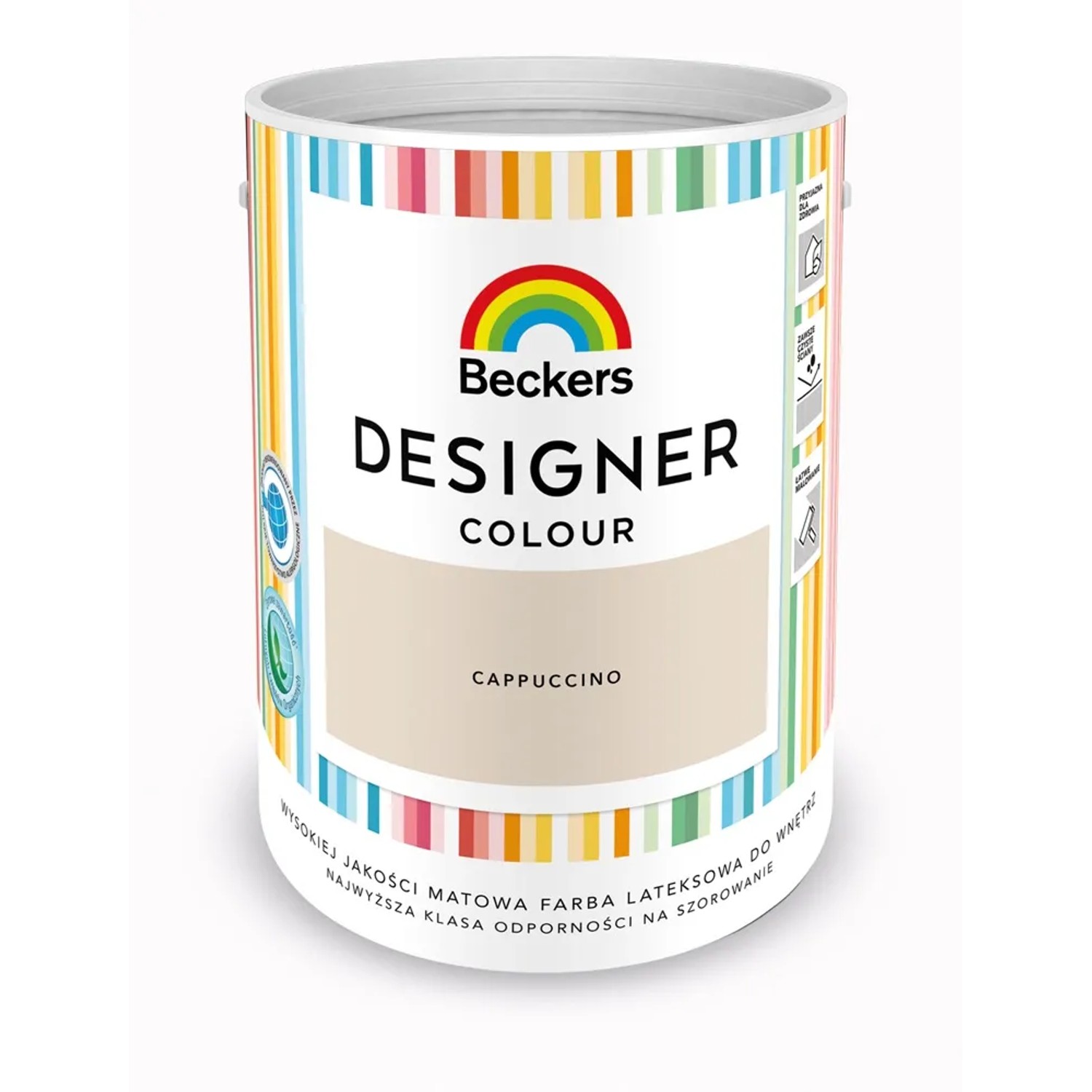 Farba lateksowa Beckers Designer cappuccino 5 l