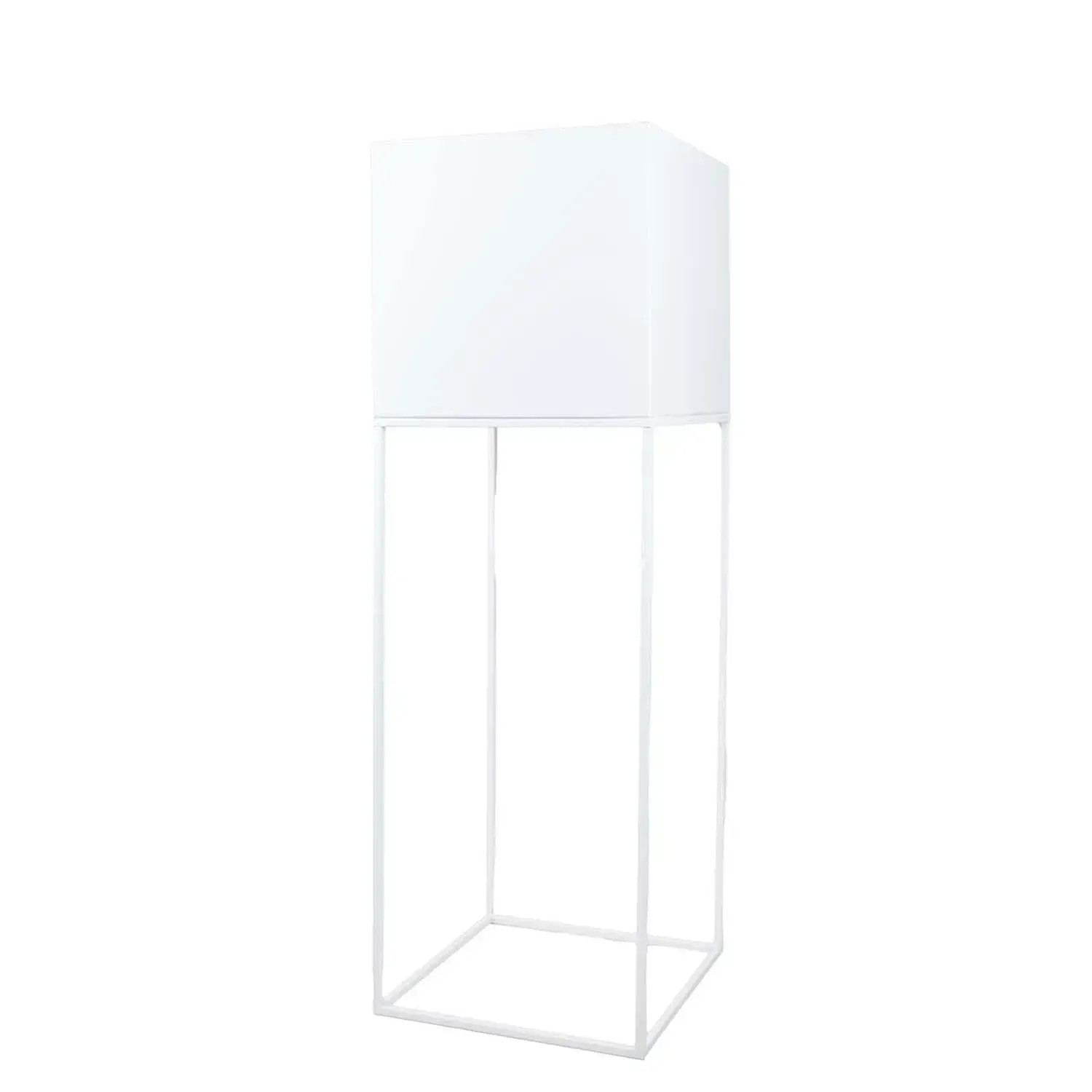 Direct H&G Kwietnik Hillion L White - 32 x 32 x 96 cm
