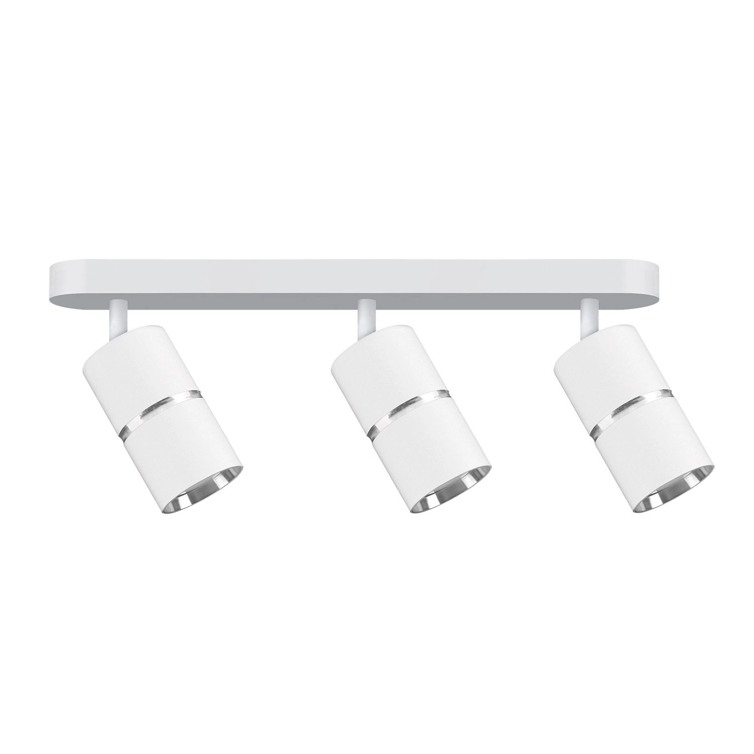 Goldlux Lampa ścienno-sufitowa BAMBOO 3xGU10 biała ruchoma