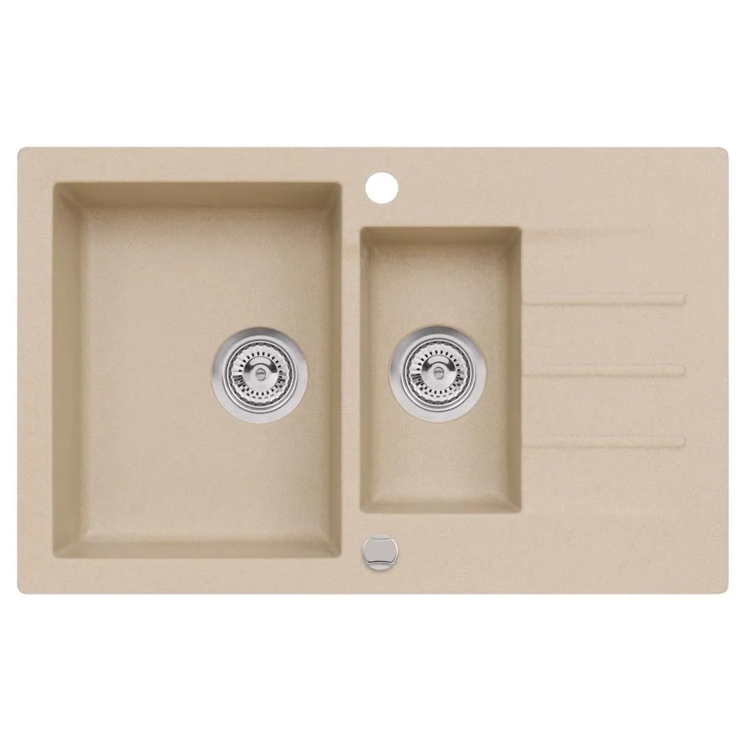 Zlewozmywak Mojito 120 1,5-kom. beż 79x50 cm