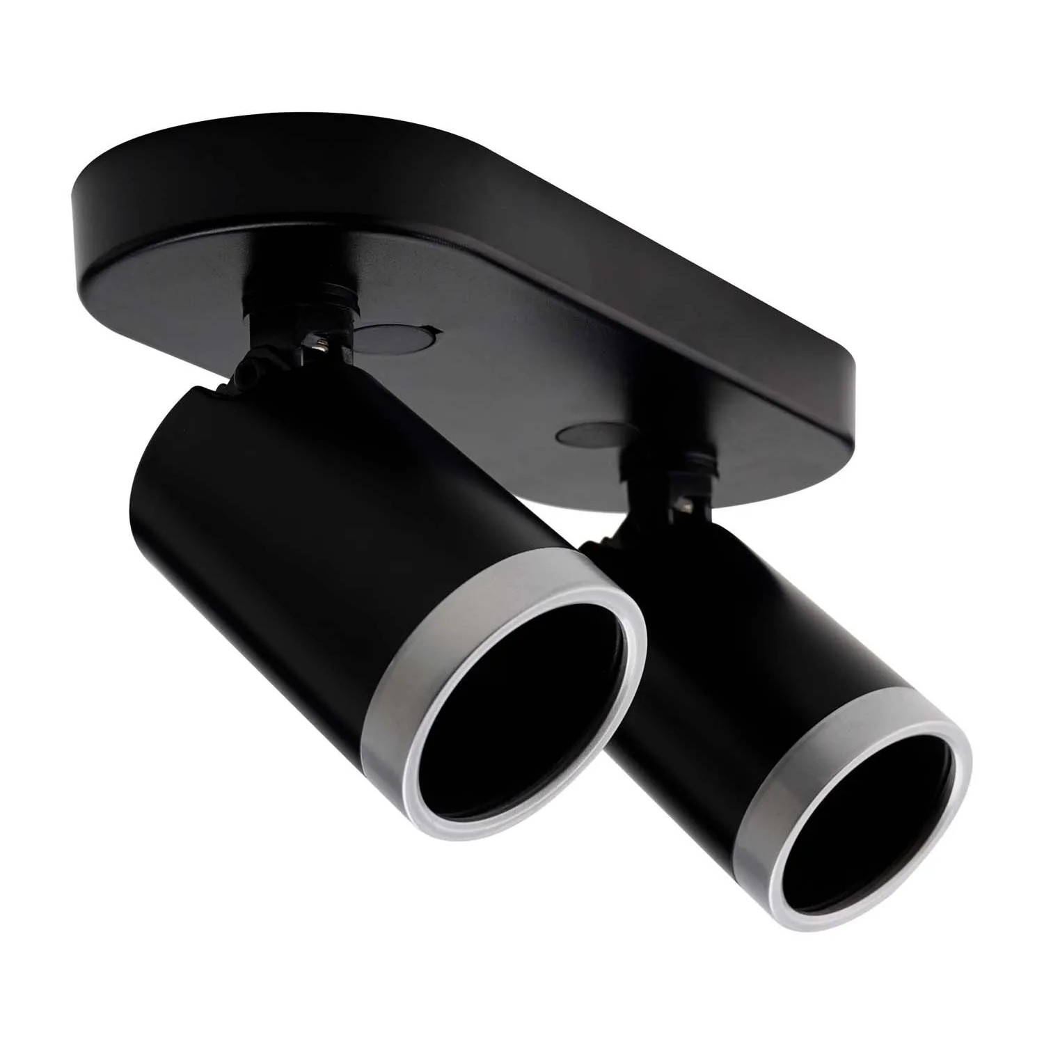 Volteno Listwa Spot BEST 2xGU10 max. 9W LED czarno-srebrna