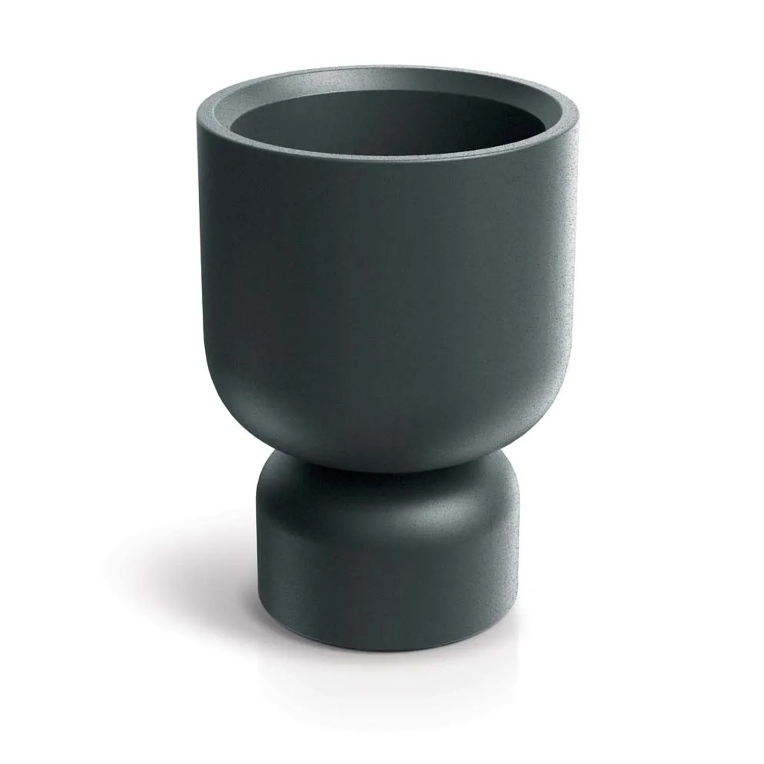 Prosperplast Donica Molta Ethick Grail midl graphite - 40 cm