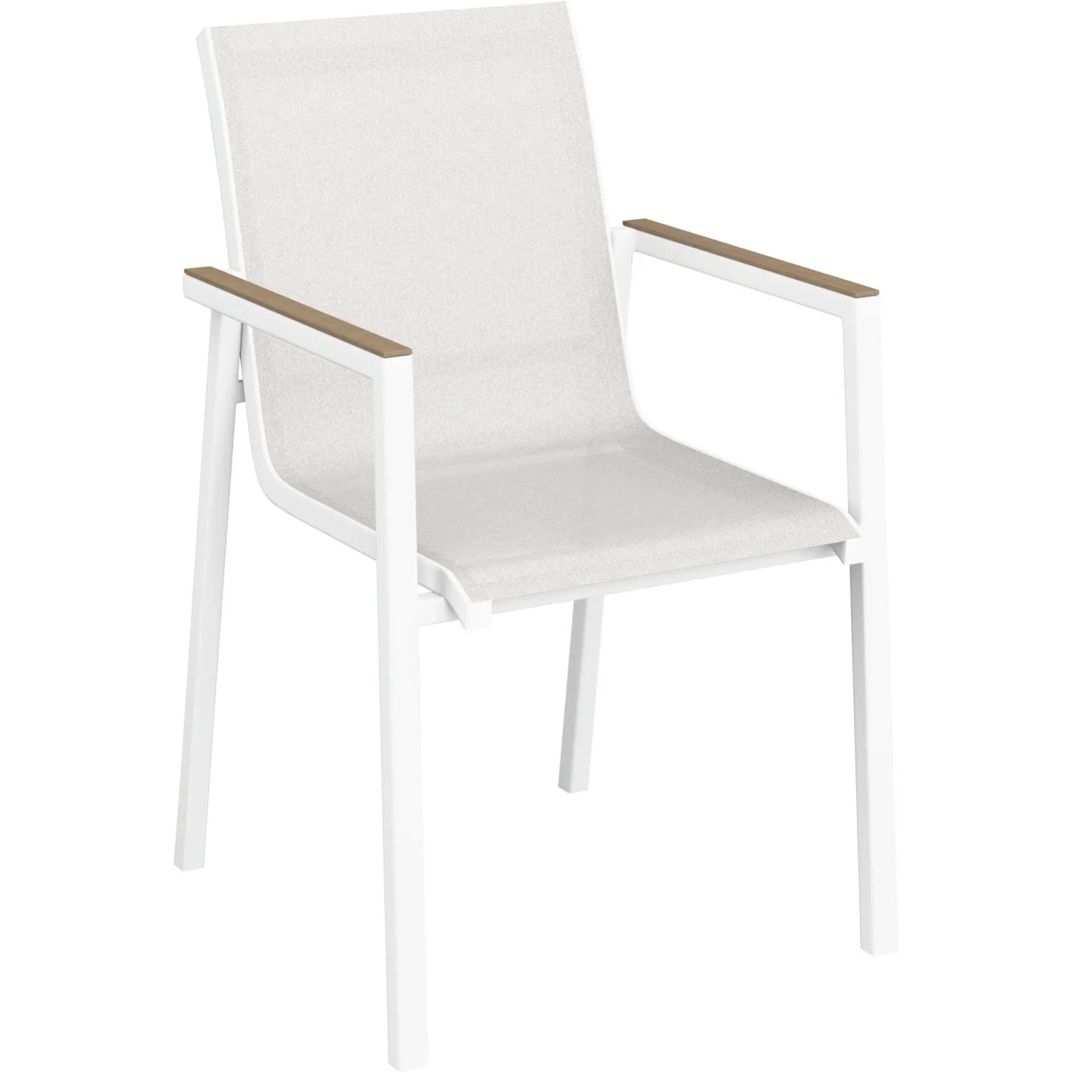 Krzesło ogrodowe WONDAI białe