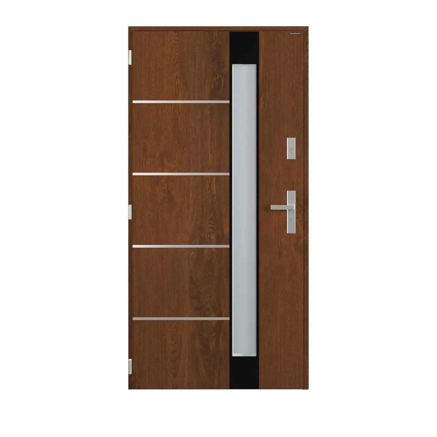 Drzwi zewnętrzne TENDO STOPS Orzech 90L