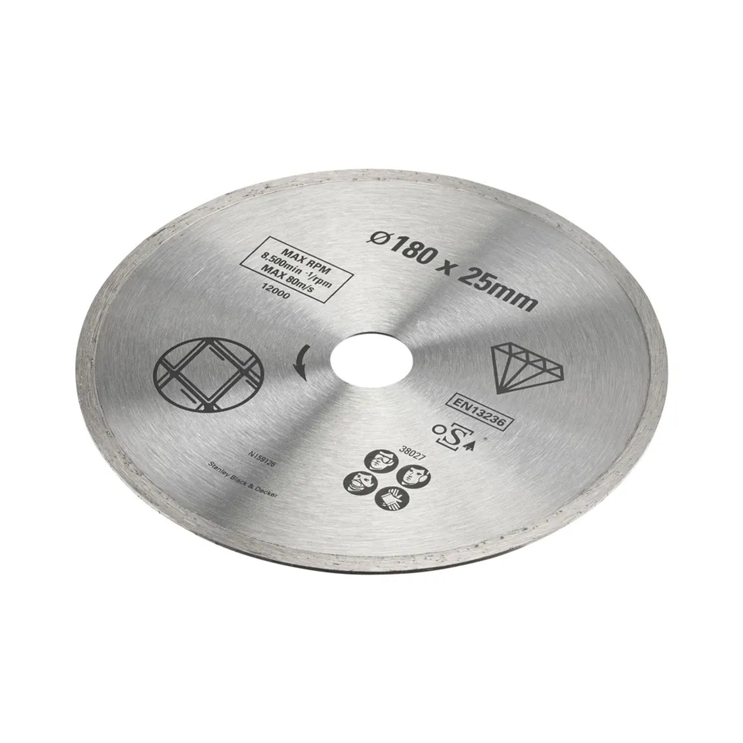 Stanley Tarcza diamentowa do płytek ceramicznych 180 mm