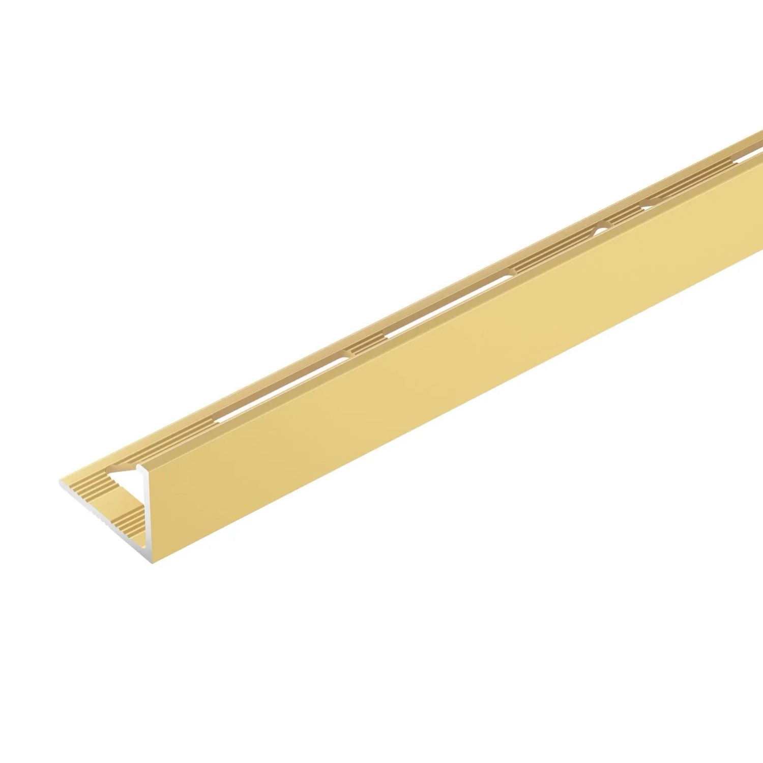 Cezar Profil aluminiowy do glazury Złoty 8x1x2500 mm