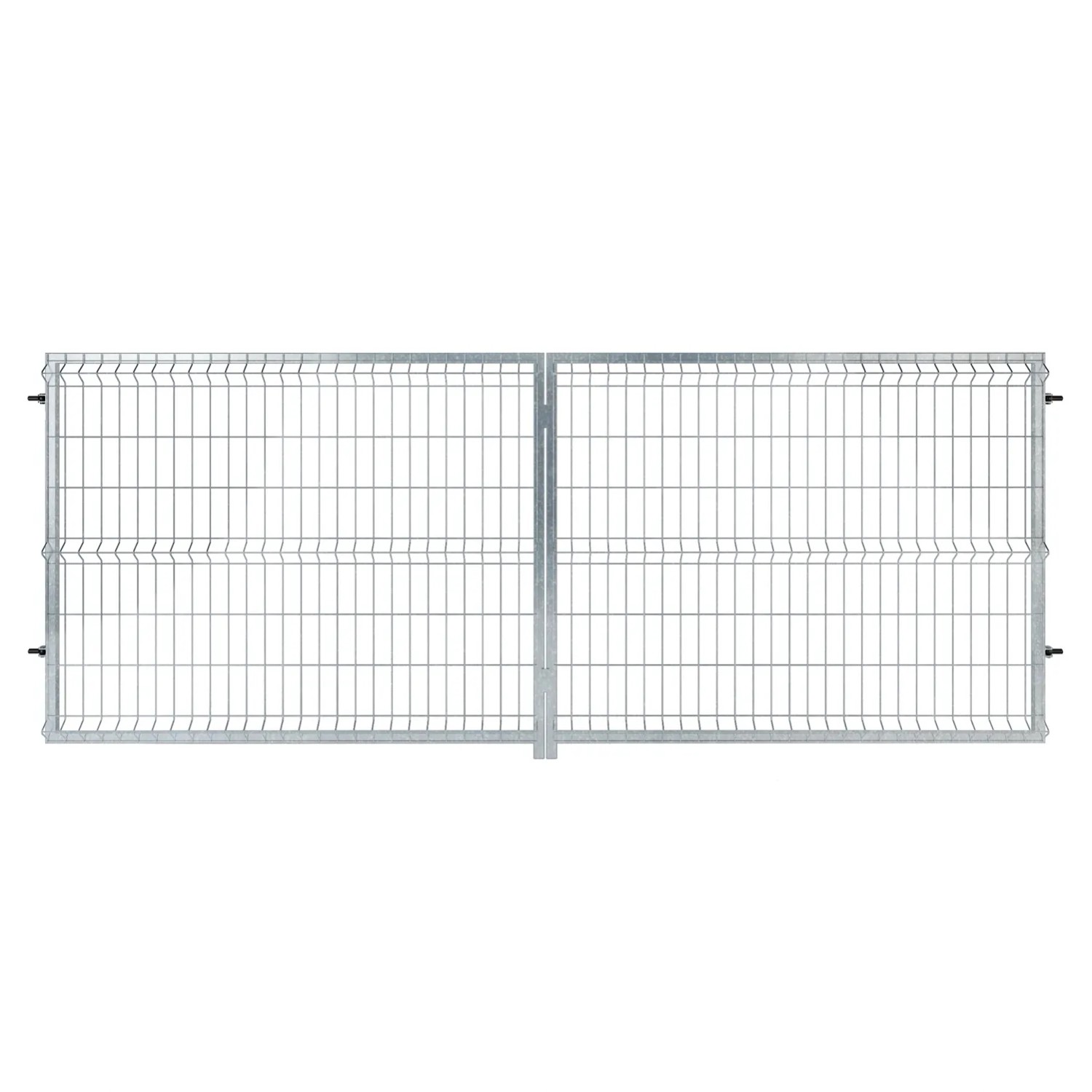 Wiśniowski Brama Modena ocynk dwuskrzydłowa 400 x 154 cm