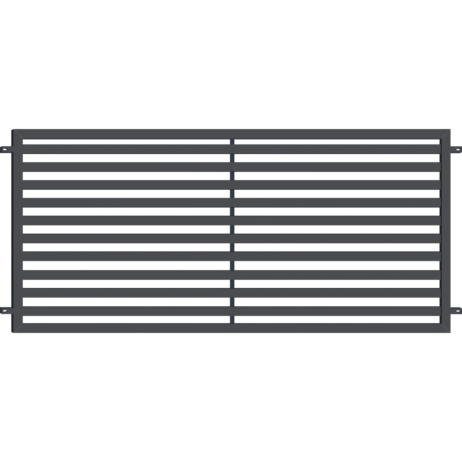 Polargos Przęsło Arizona antracyt mat 200 cm x 90 cm