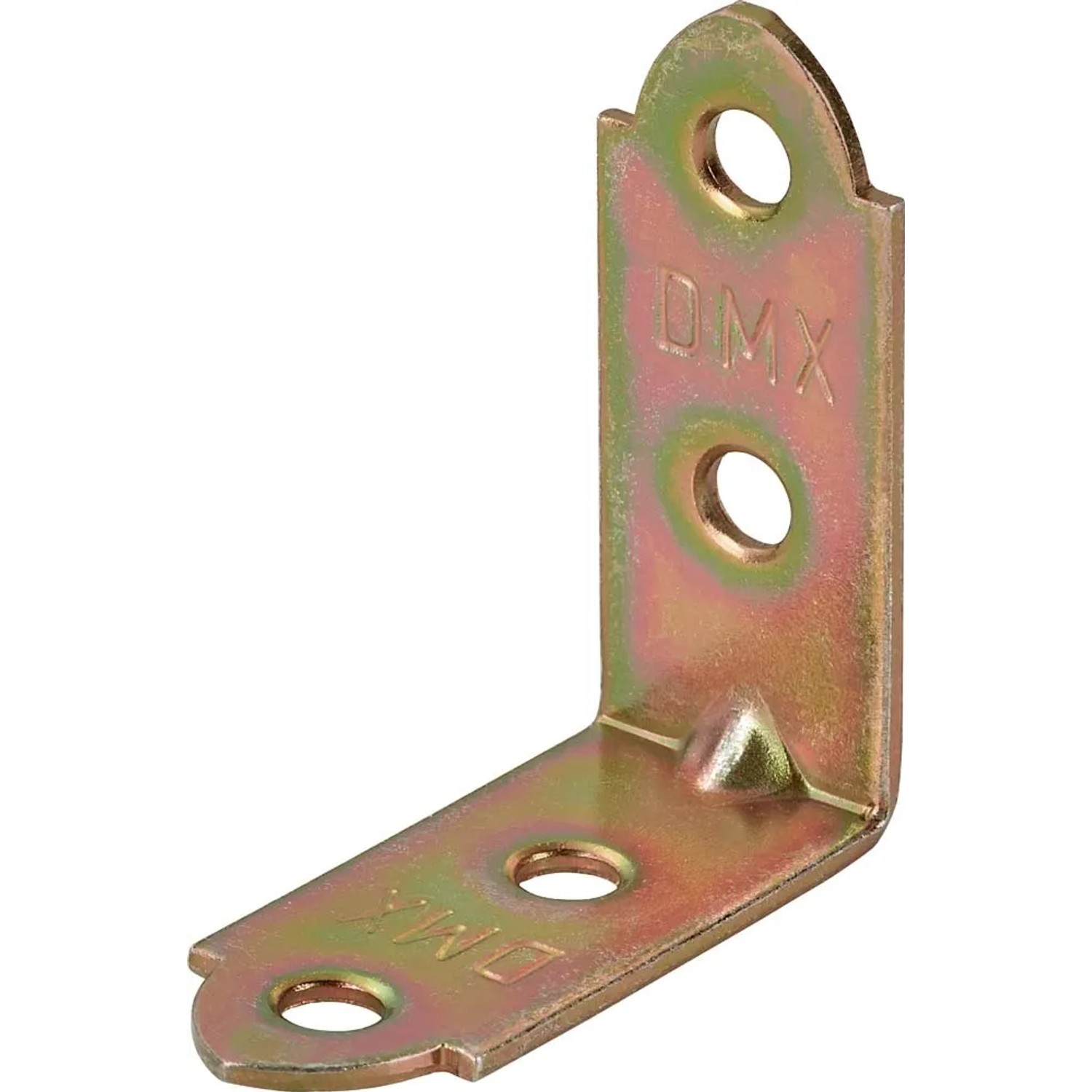 Kątownik meblowy 30 mm x 30 mm x 14 mm ocynkowany na żółto