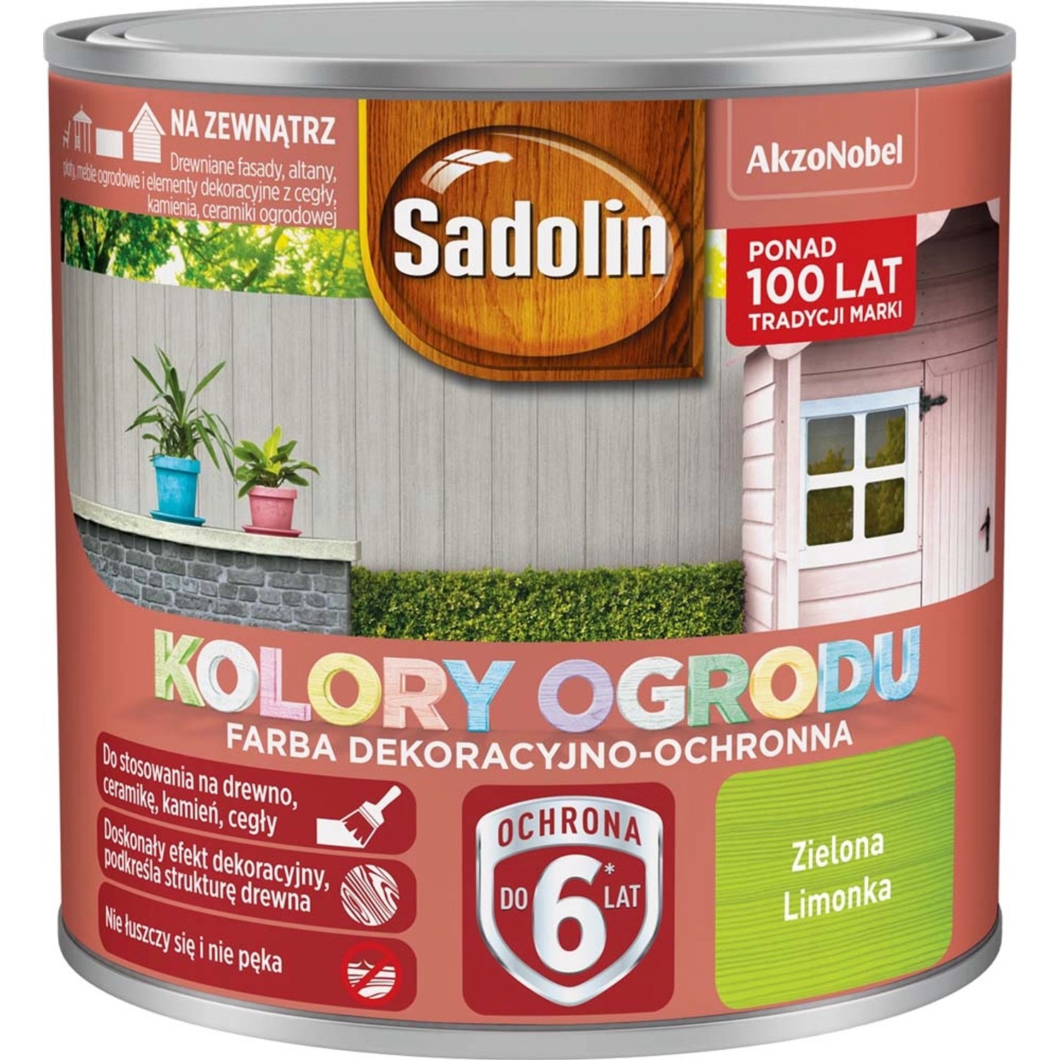 Sadolin Kolory ogrodu Zielona limonka 250 ml