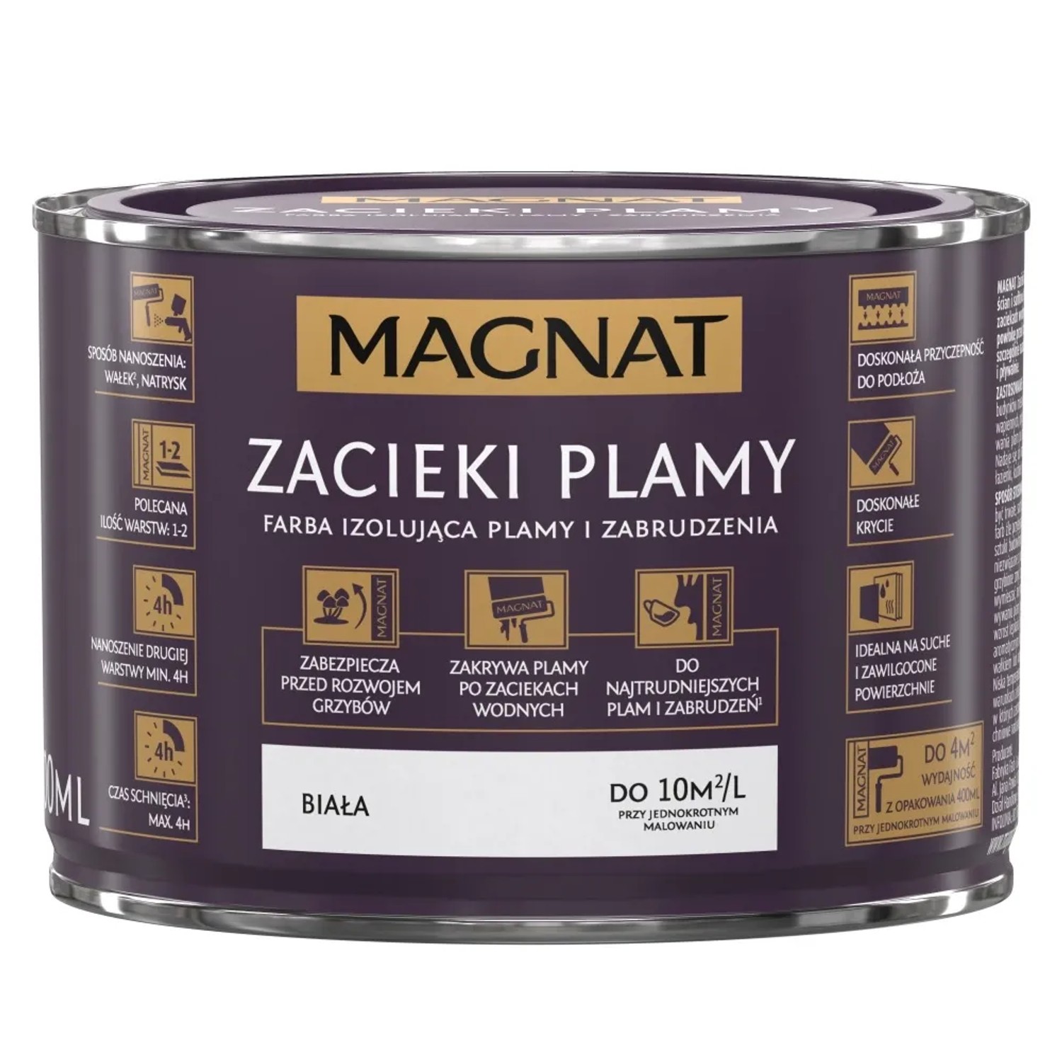 Farba Magnat zacieki i plamy 0,4l