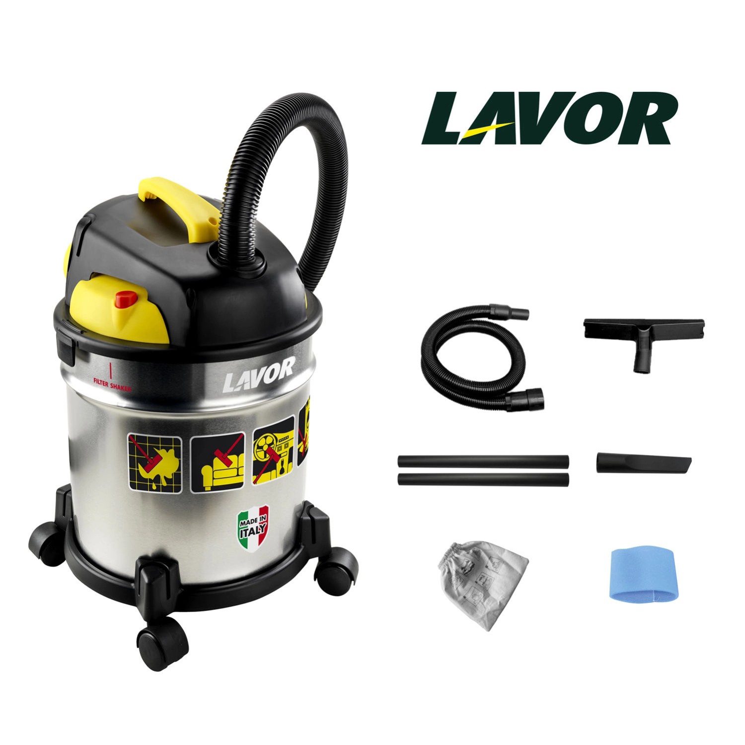 Lavor Odkurzacz sucho/mokro VAC 20S 1200W 20L