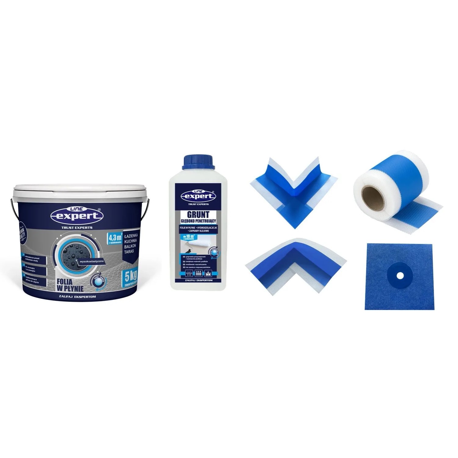 Expert Zestaw łazienkowy uszczelniający ExpertLine 6 kg