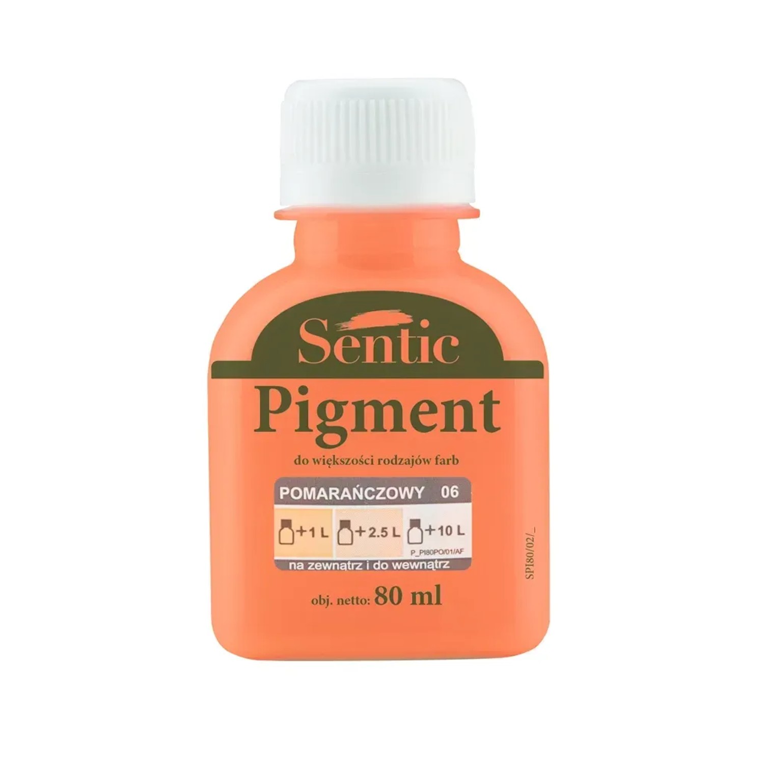 Pigment do farb Dragon Sentic pomarańczowy 80 ml
